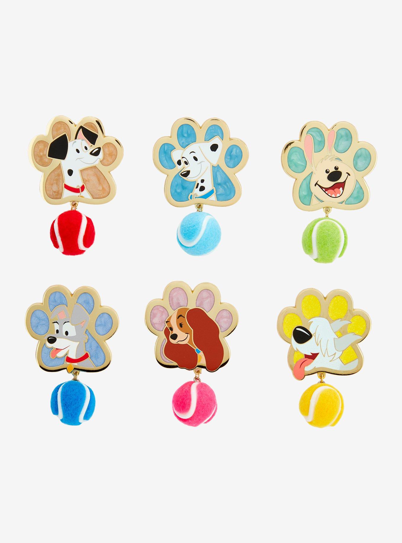 Disney Dogs Paw Print Blind Box Enamel Pin with Charm - BoxLunch Exclusive