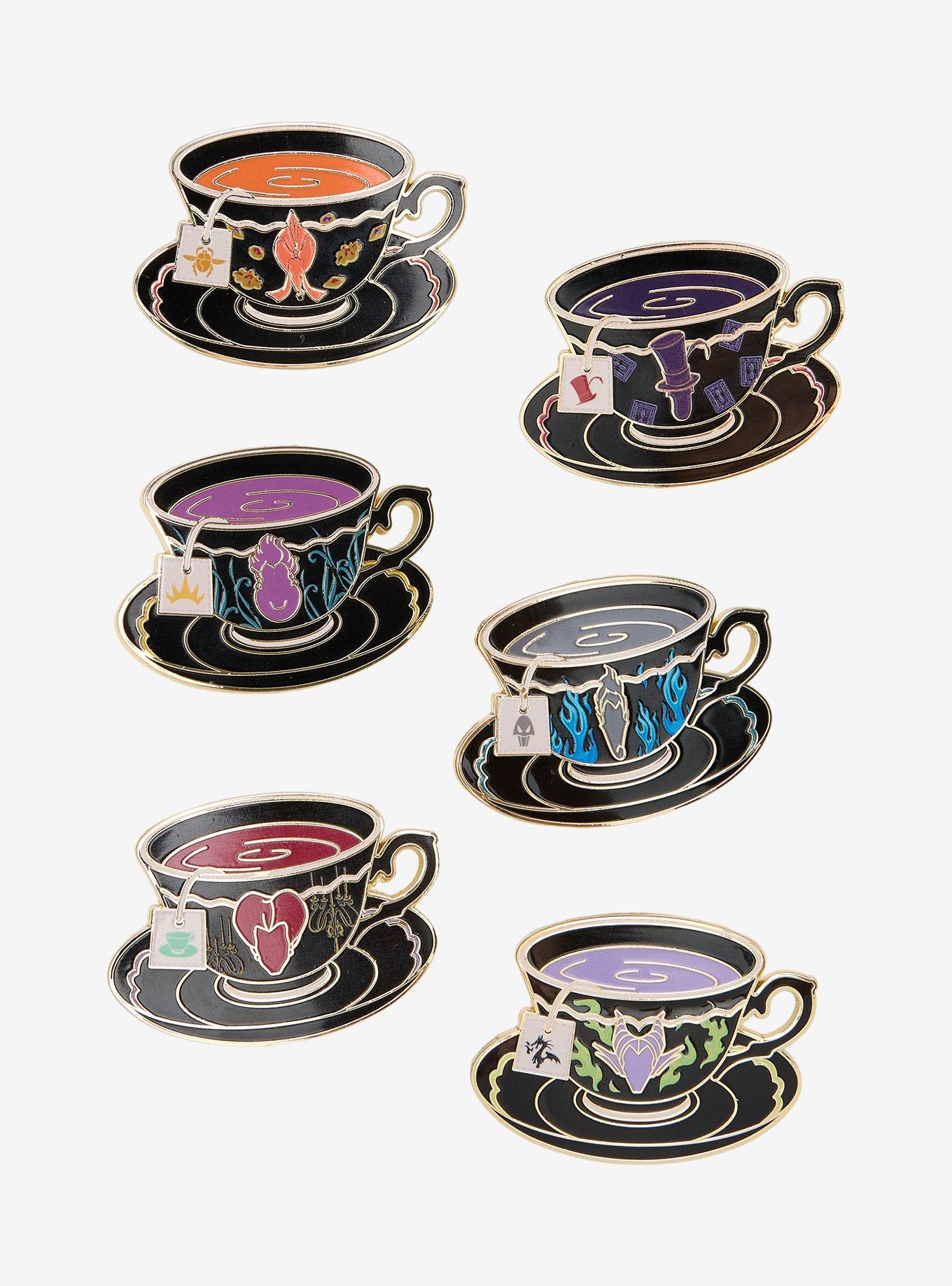Disney Villains Teacups Blind Box Enamel Pin - BoxLunch Exclusive