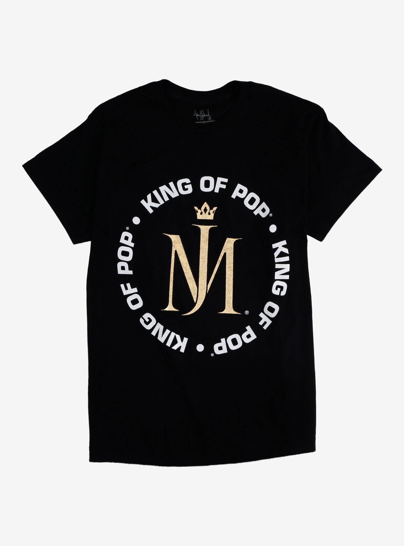 Michael Jackson King Of Pop Gold Foil T-Shirt | Hot Topic
