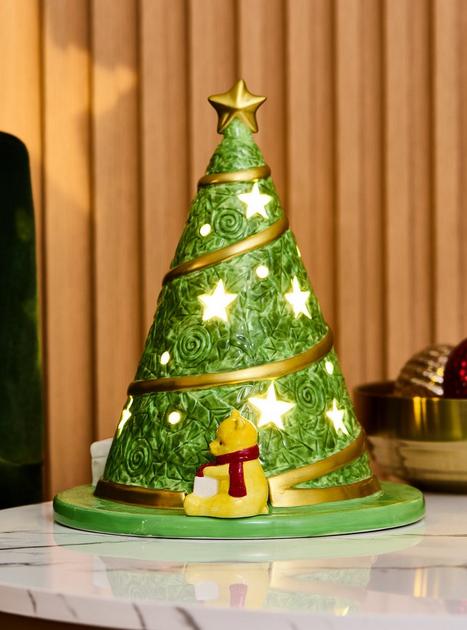 Disney Winnie the Pooh Ceramic Light-Up Christmas Tree - BoxLunch