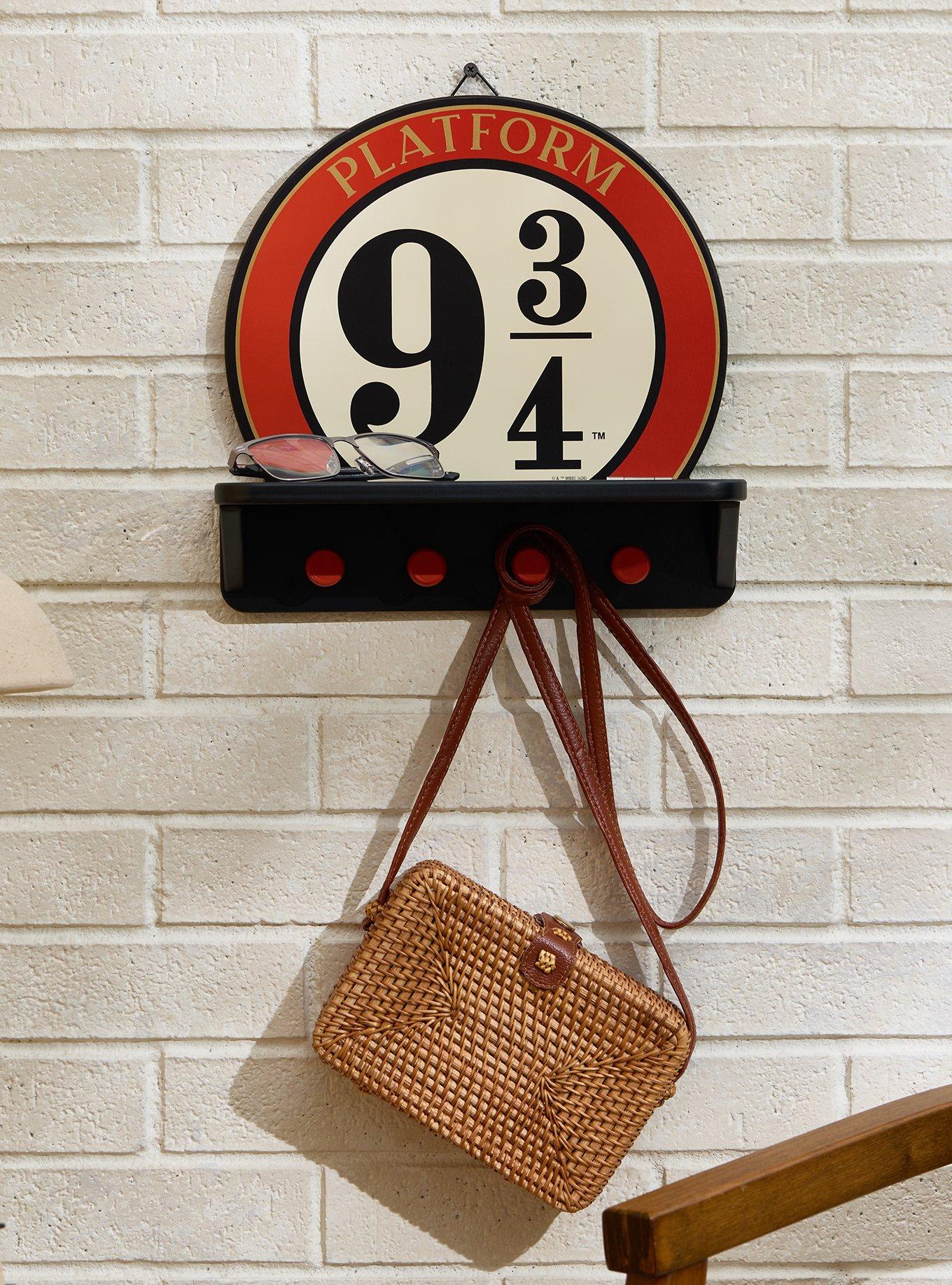 Harry Potter Platform 9 3/4 Shelf with Hooks - BoxLunch Exclusive