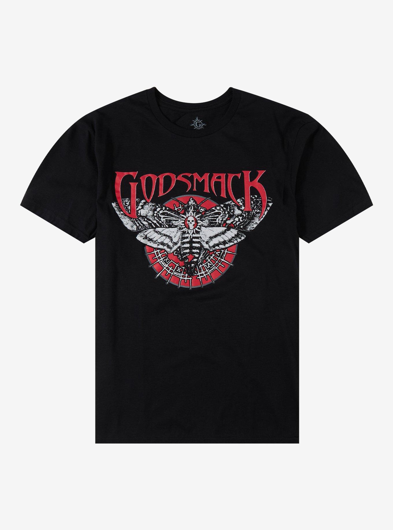 Godsmack Death's-Head Moth T-Shirt, , hi-res