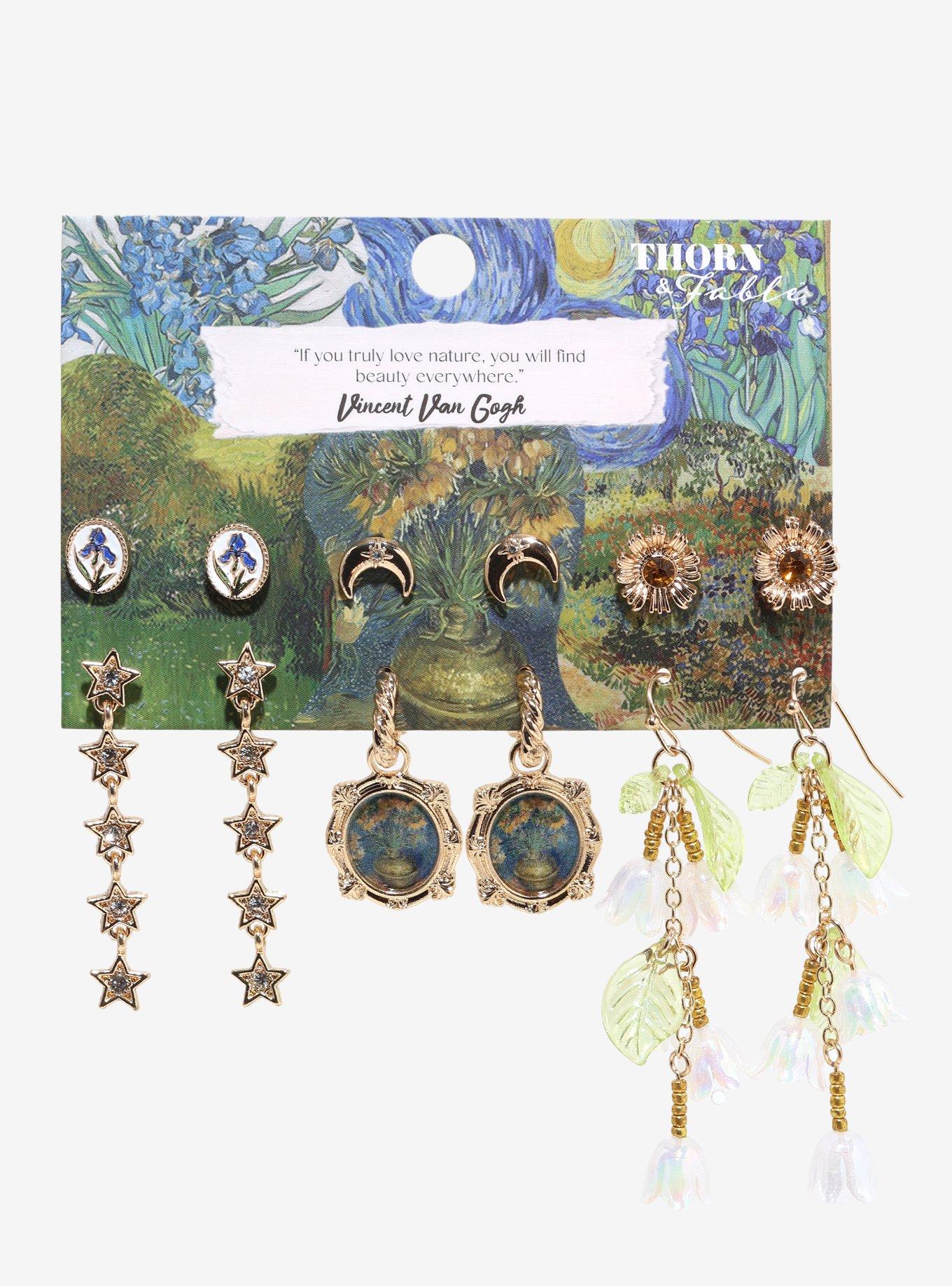 Thorn & Fable Van Gogh Earring Set