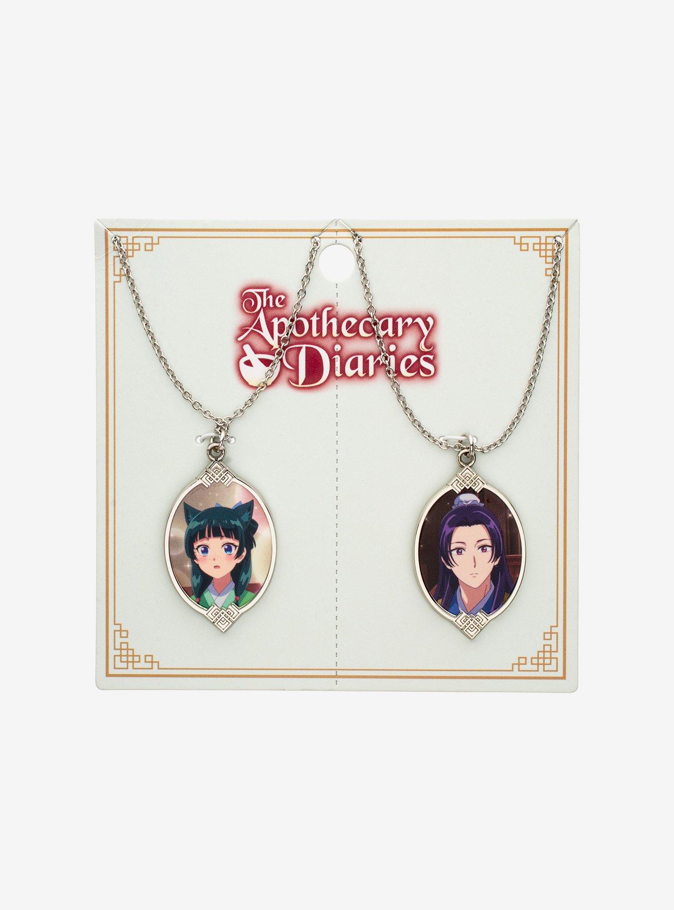 The Apothecary Diaries Duo Frame Best Friend Necklace Set