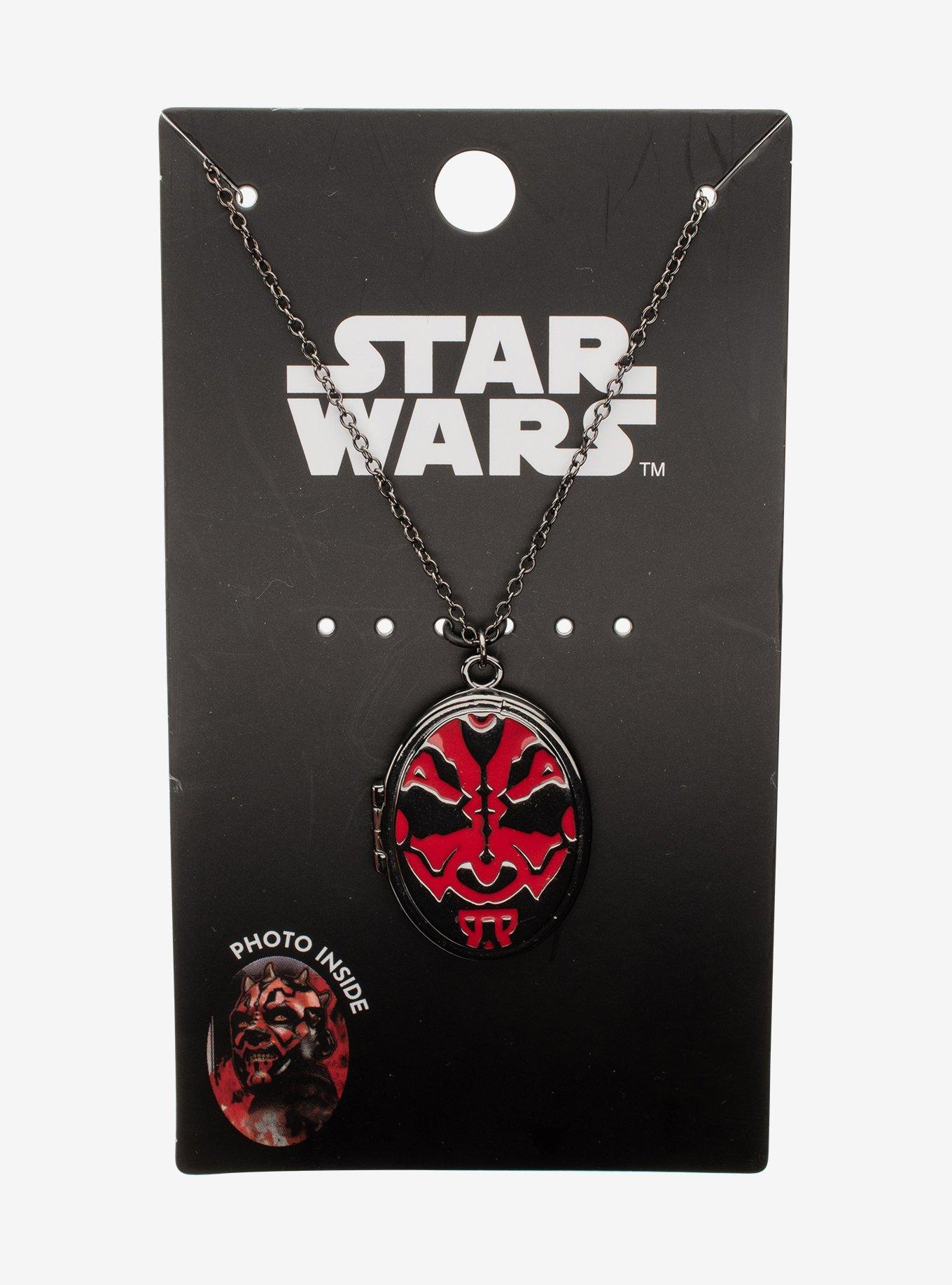 Star Wars Darth Maul Locket Necklace