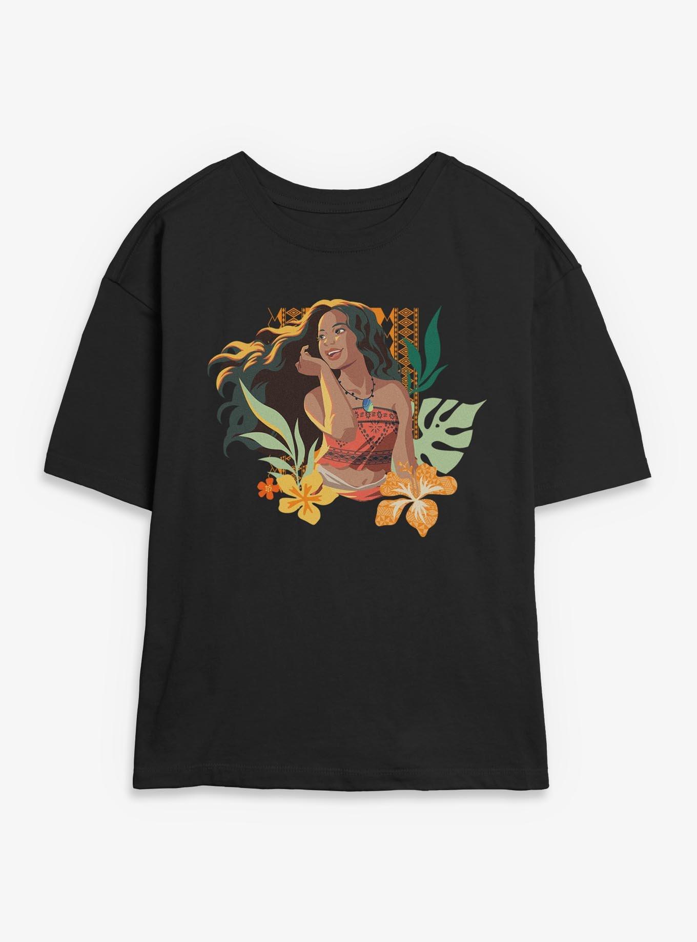 Disney Moana Live Action Happy Womens Skimmer T-Shirt