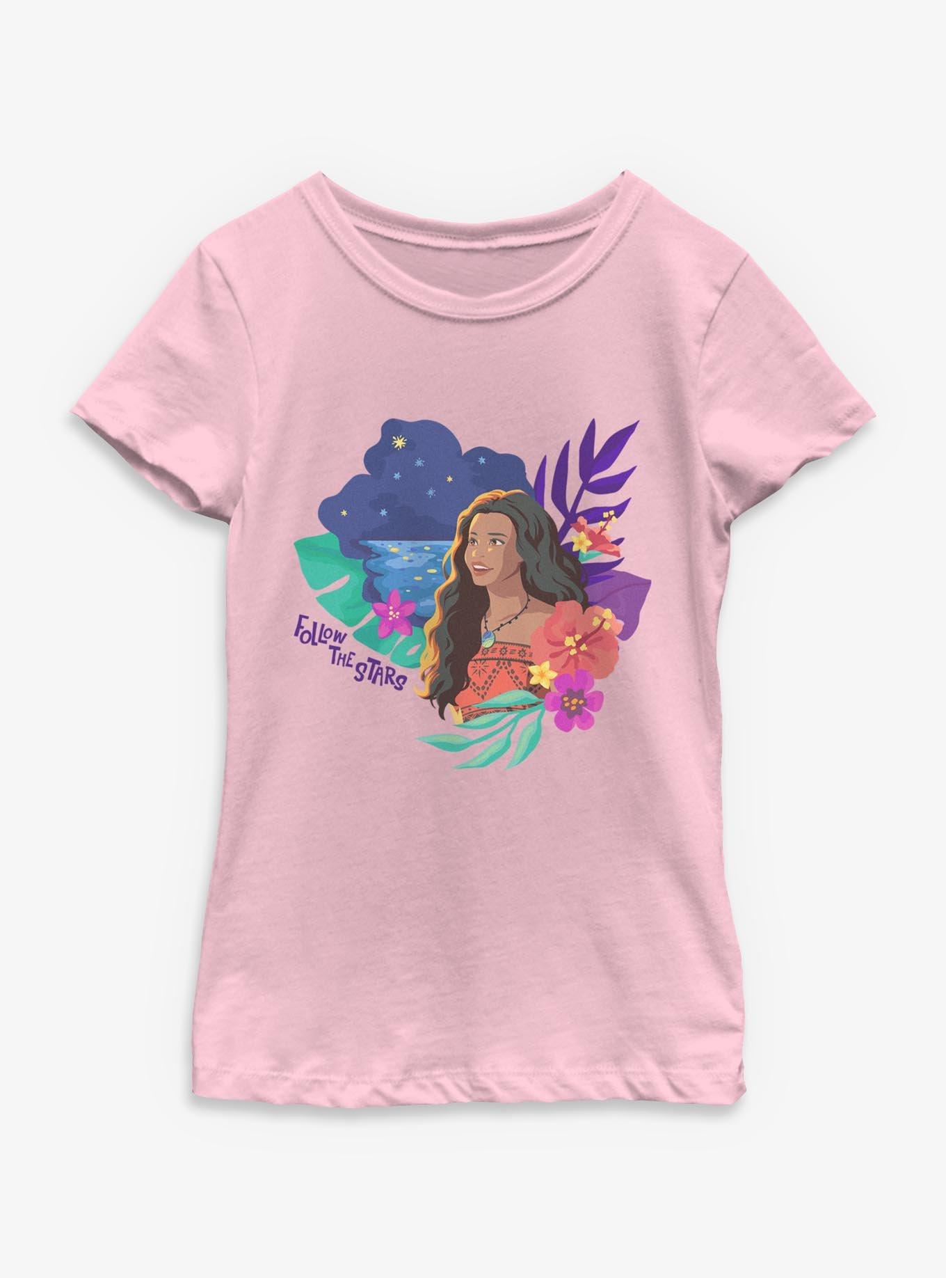 Disney Moana Live Action Follow The Stars Youth Girls T-Shirt, , hi-res
