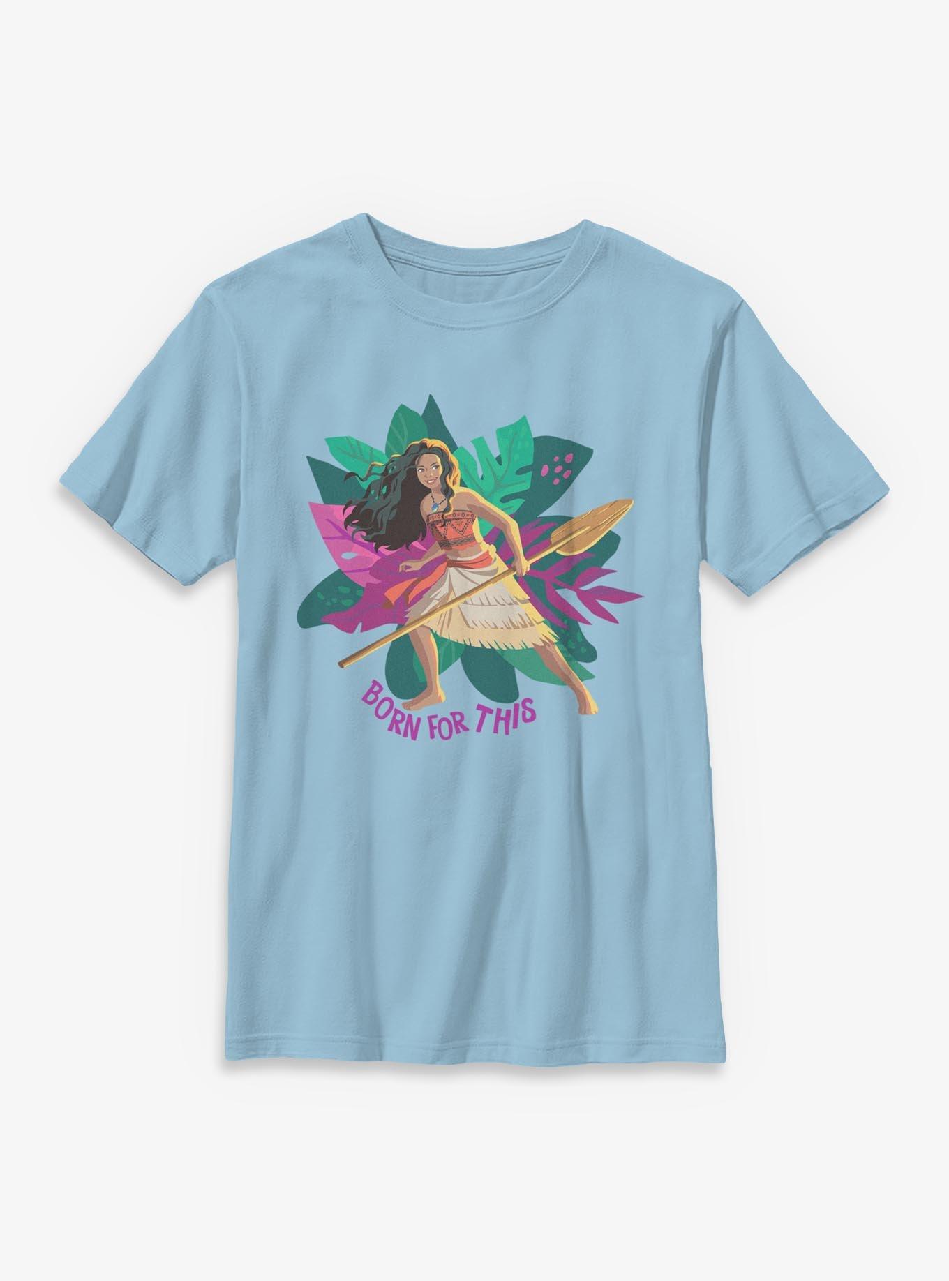 Disney Moana Live Action Born For This Youth T-Shirt