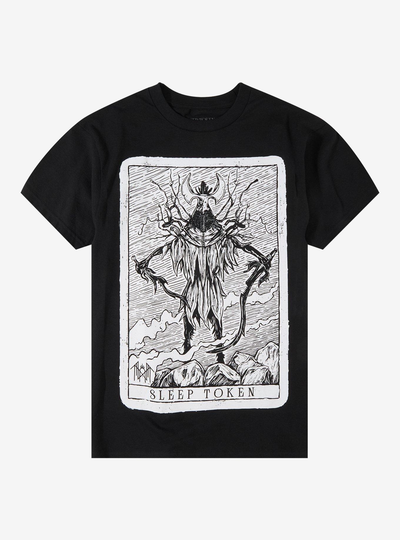 Sleep Token Tarot Card T-Shirt By Vertebrae33