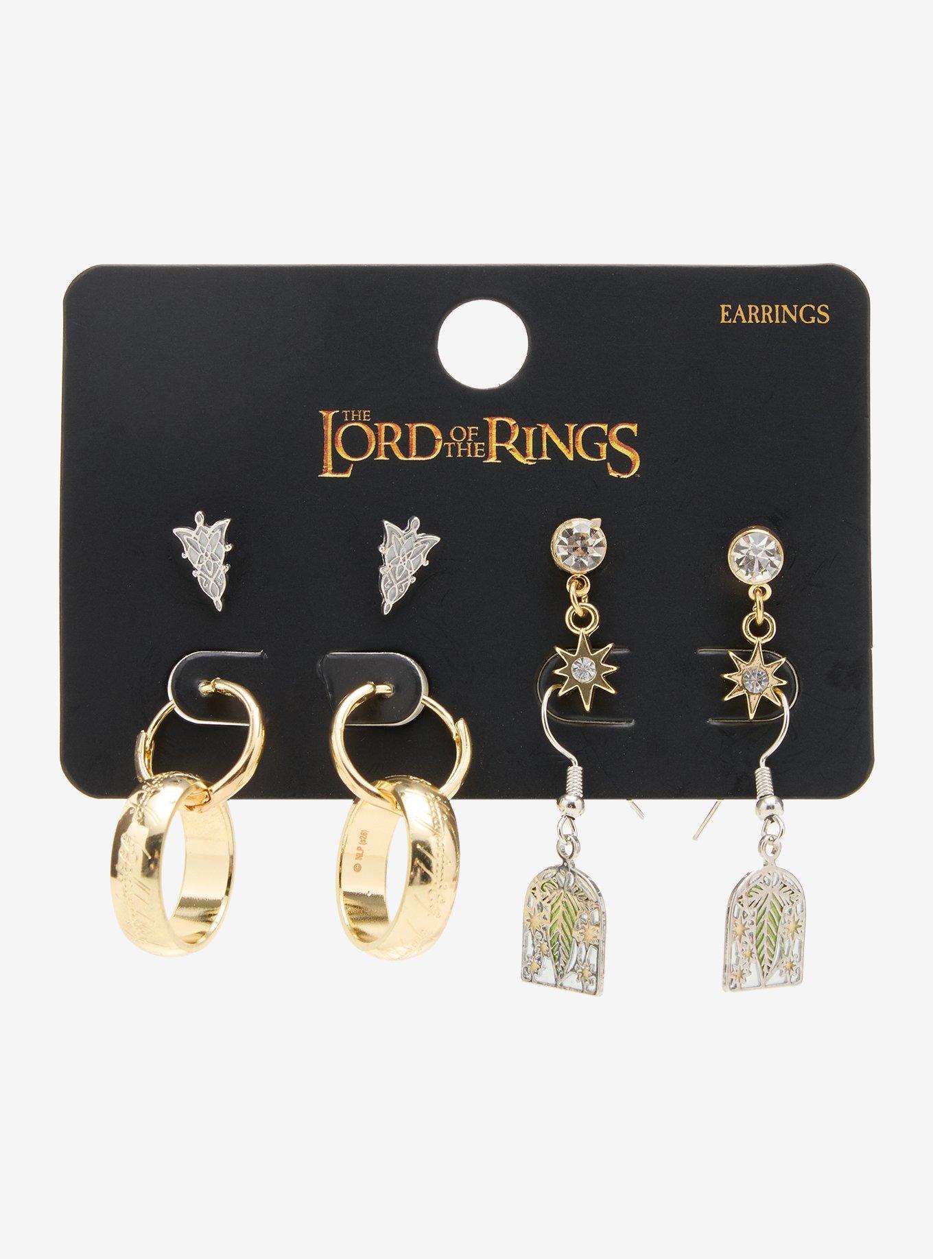 The Lord of The Rings Icons Earring Set - BoxLunch Exclusive