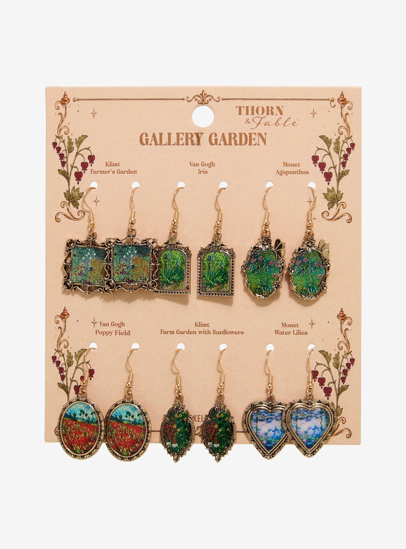 Thorn & Fable Gallery Garden Drop Earring Set