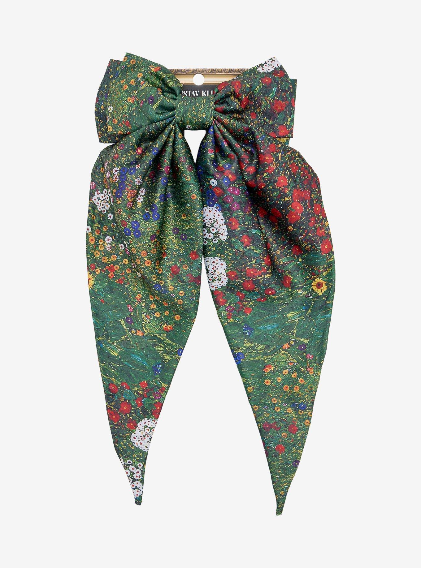 Thorn & Fable Flower Garden Collage Hair Bow