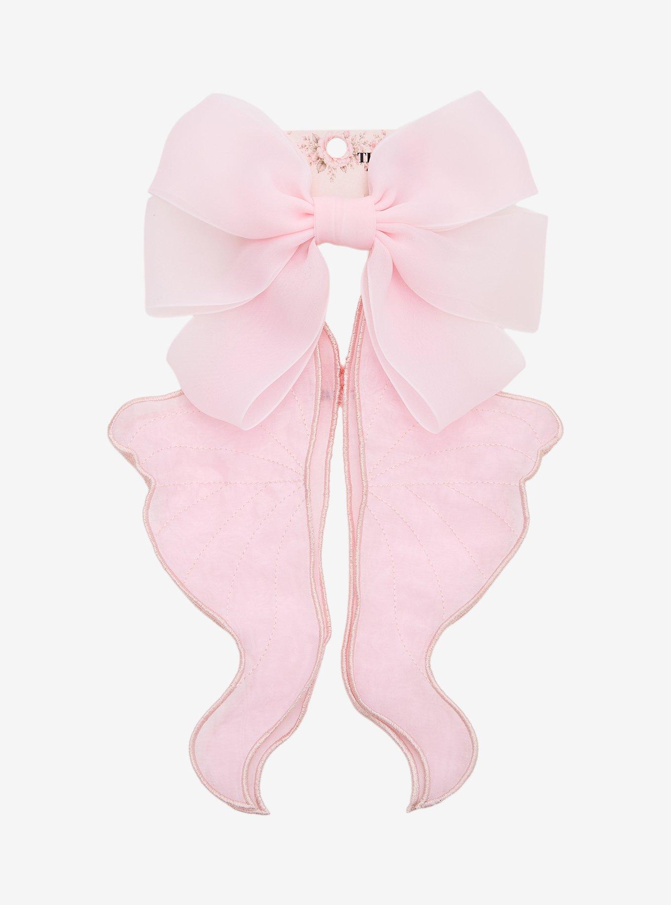 Thorn & Fable Pink Lunar Moth Hair Bow