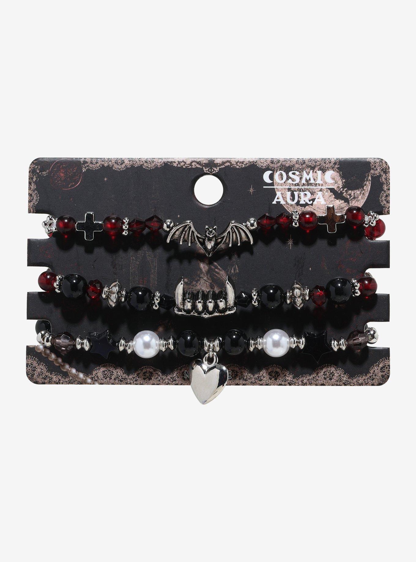 Cosmic Aura Vampire Bead Bracelet Set