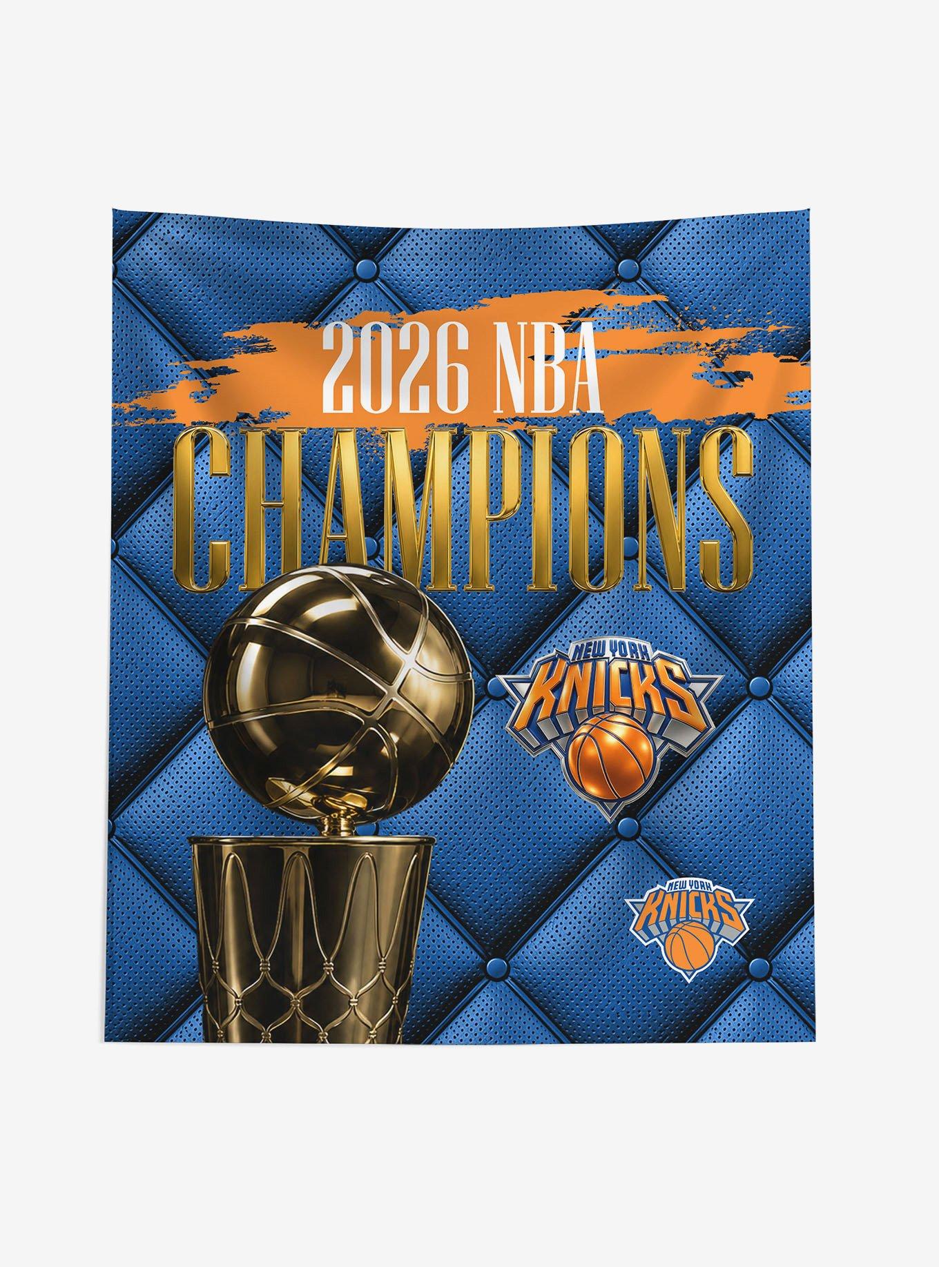 New York Knicks 2026 NBA Champions Noble Wall Hanging, , hi-res