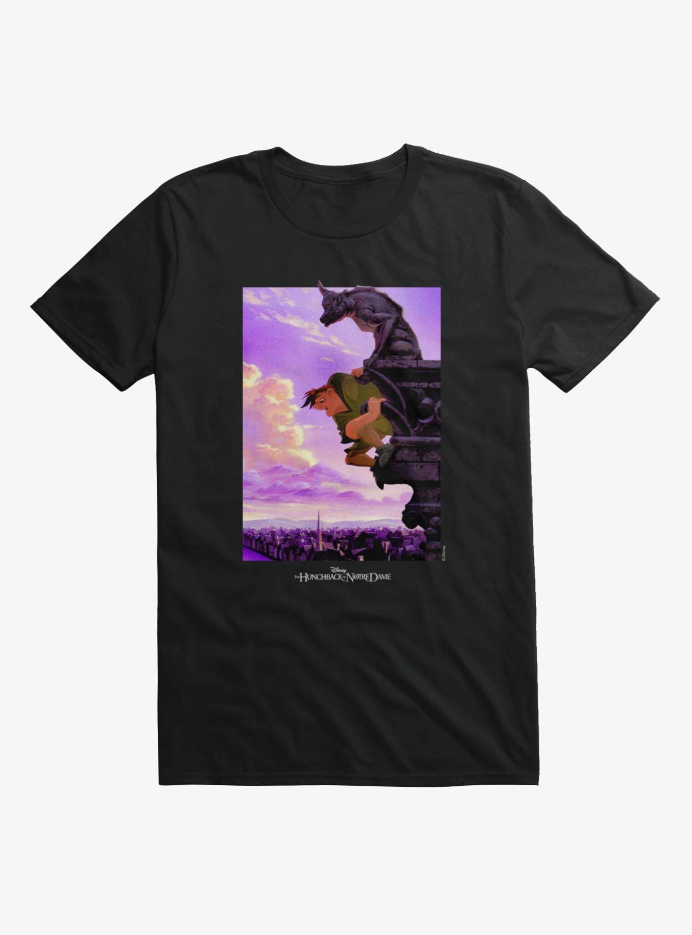 Disney The Hunchback Of Notre Dame Quasimodo Gargoyle Poster T-Shirt