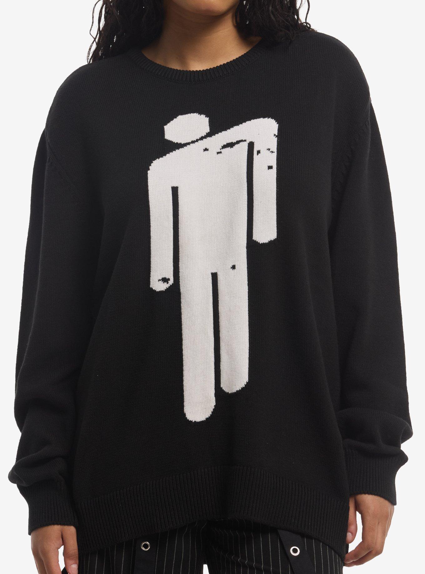 Billie Eilish Figure Intarsia Sweater