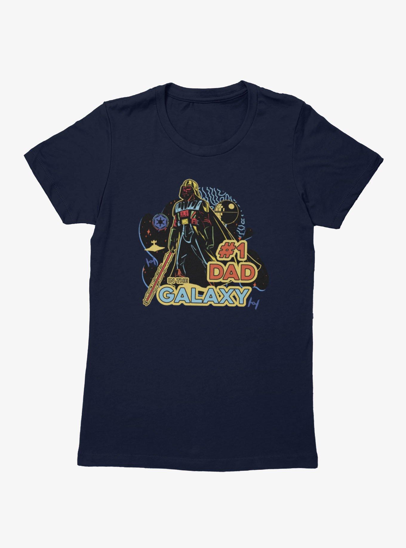 Star Wars Number 1 Dad Vader Color Pop Womens T-Shirt, , hi-res