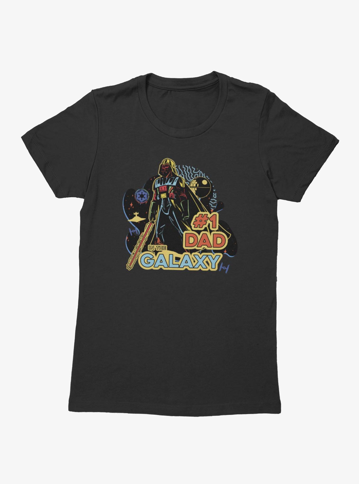 Star Wars Number 1 Dad Vader Color Pop Womens T-Shirt, , hi-res