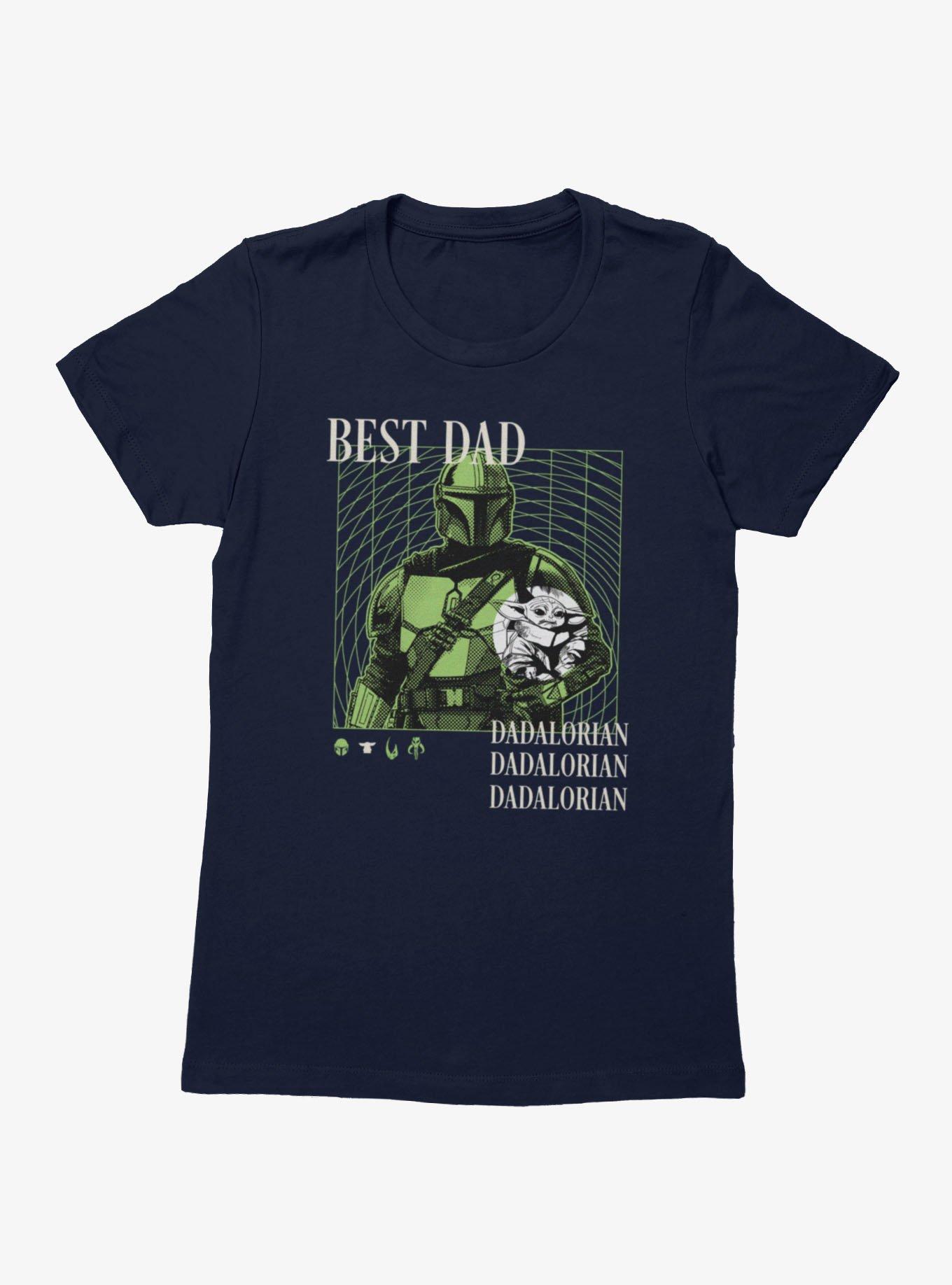Star Wars The Mandalorian Best Dadalorian Radar Lock On Womens T-Shirt, , hi-res