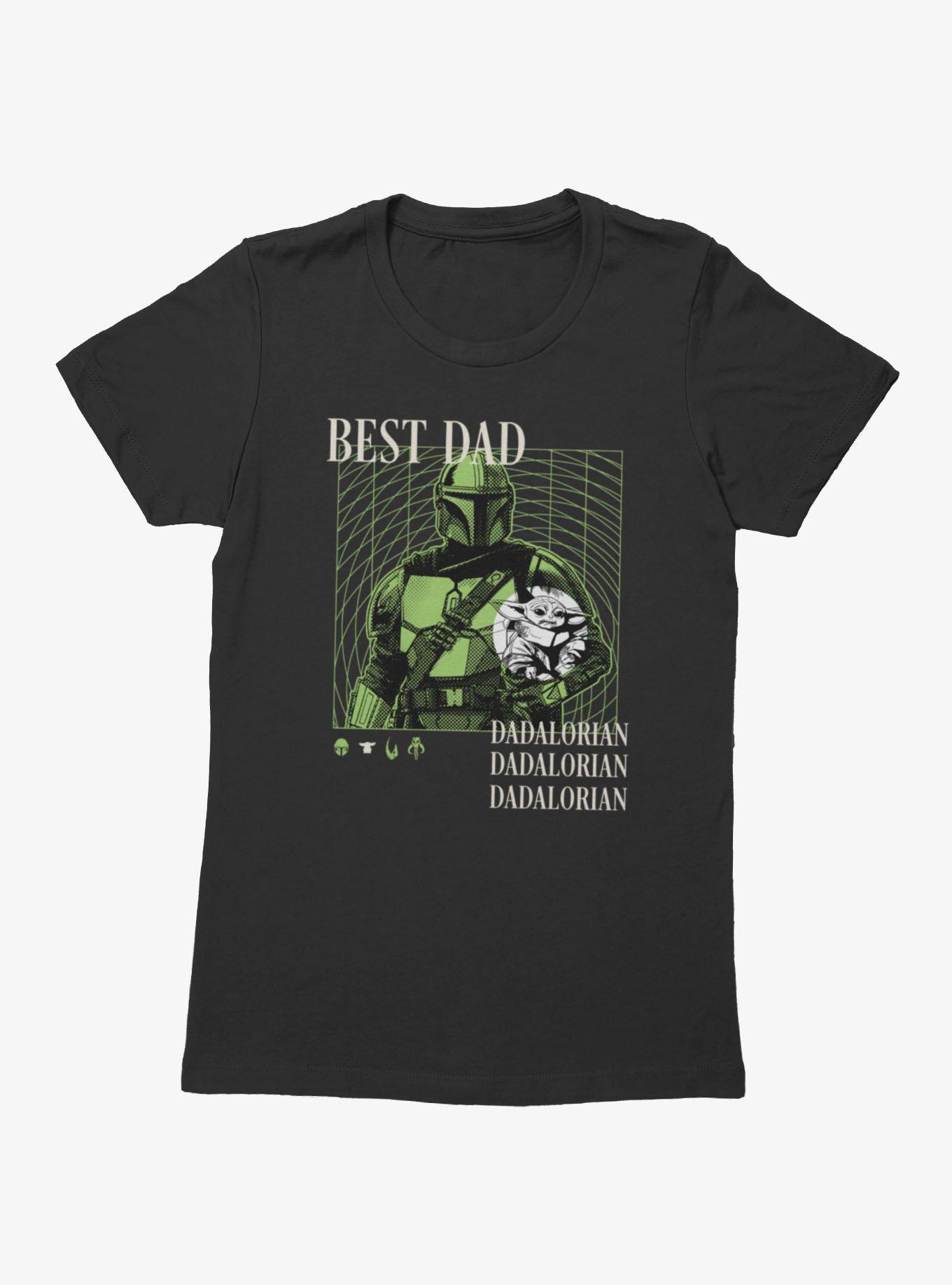 Star Wars The Mandalorian Best Dadalorian Radar Lock On Womens T-Shirt, , hi-res
