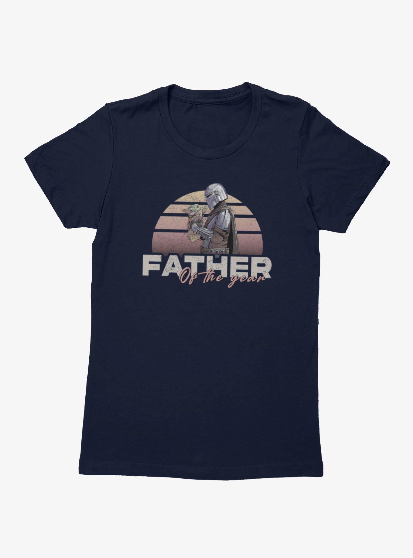 Star Wars The Mandalorian Father Of The Year Sunset Womens T-Shirt, , hi-res