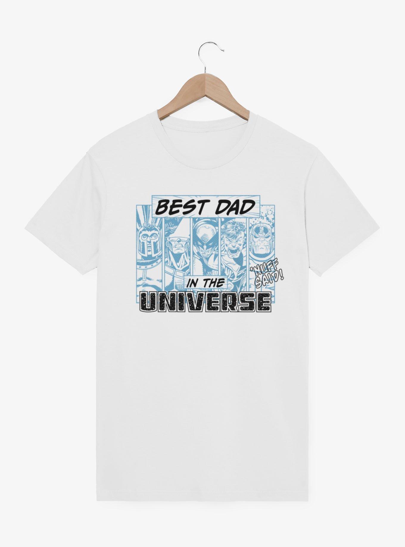 Marvel Comics Retro Best Dad Nuff Said Comic Panels T-Shirt, , hi-res