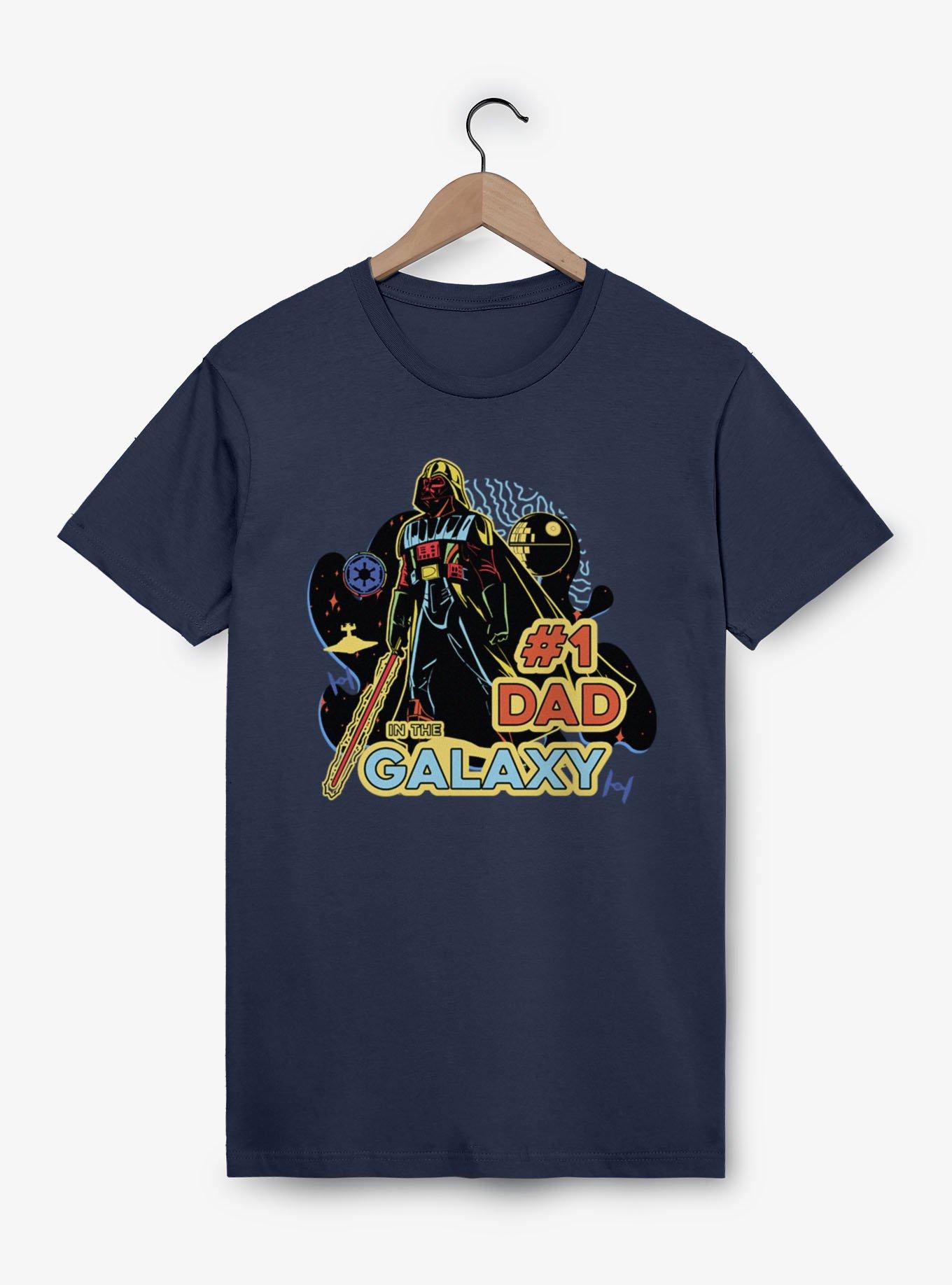 Star Wars Number 1 Dad Vader Color Pop T-Shirt, , hi-res view 1