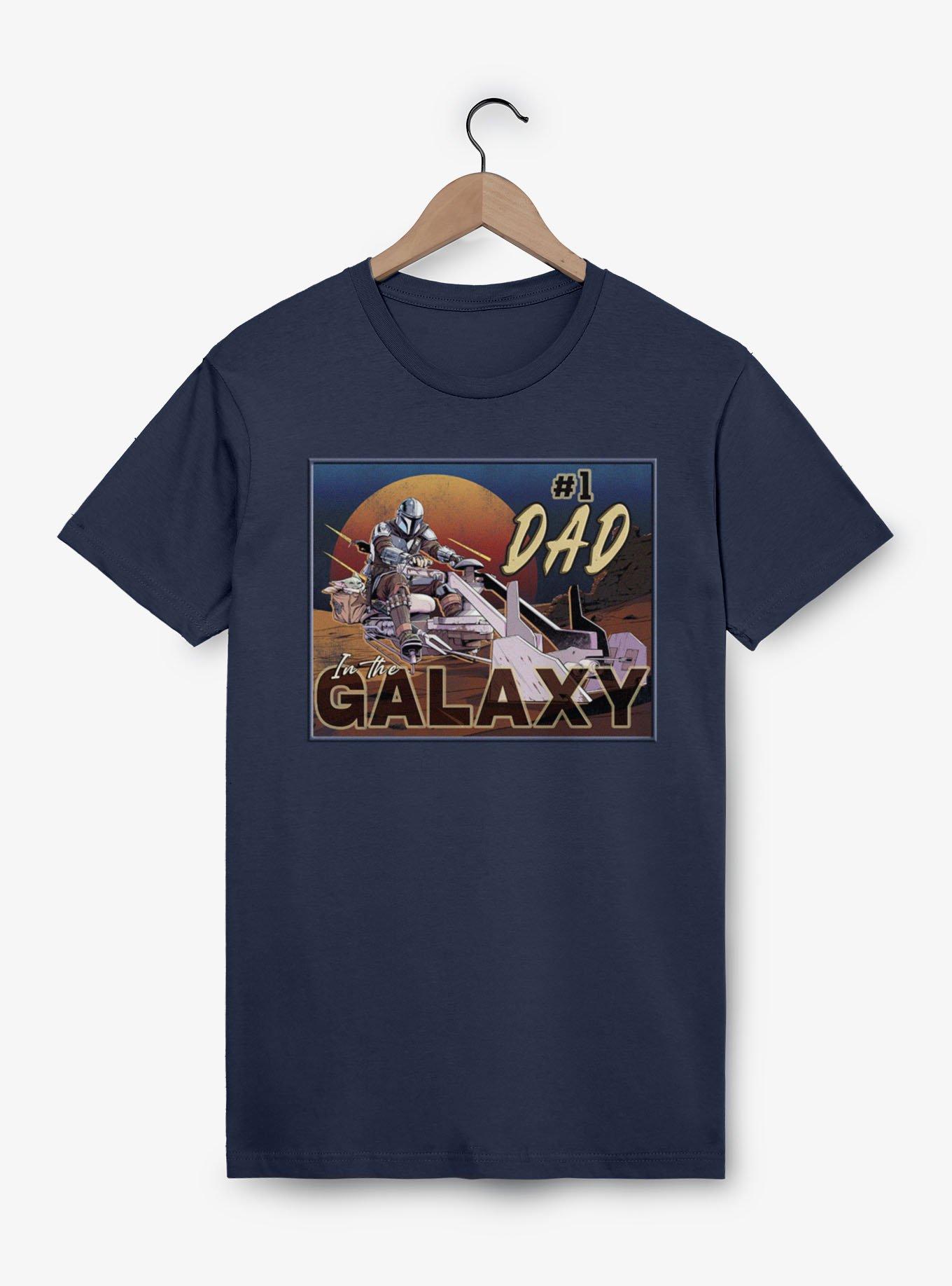 Star Wars The Mandalorian Number 1 In Galaxy Dad Speeder T-Shirt, , hi-res