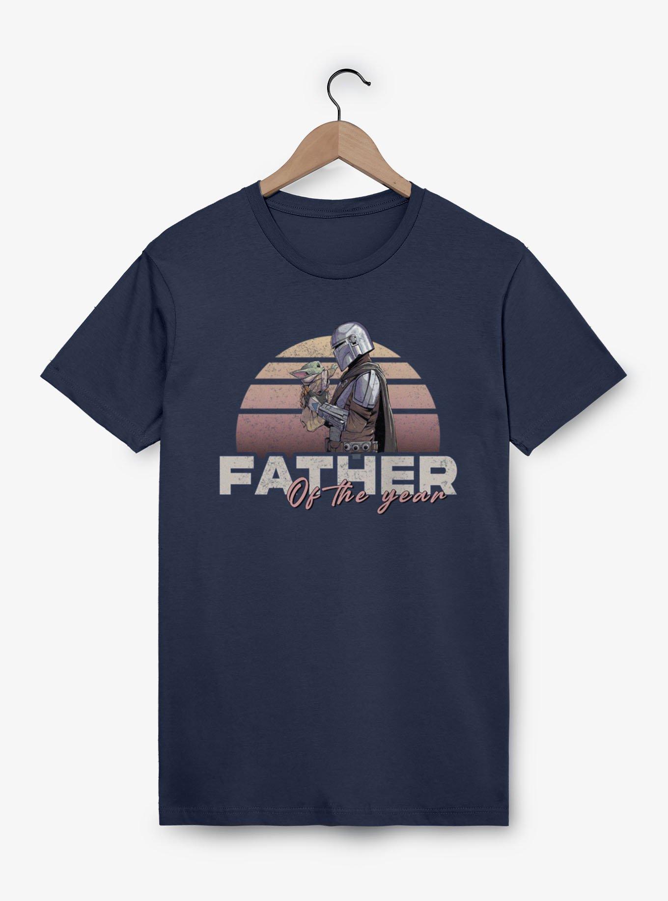Star Wars The Mandalorian Father Of The Year Sunset T-Shirt, , hi-res