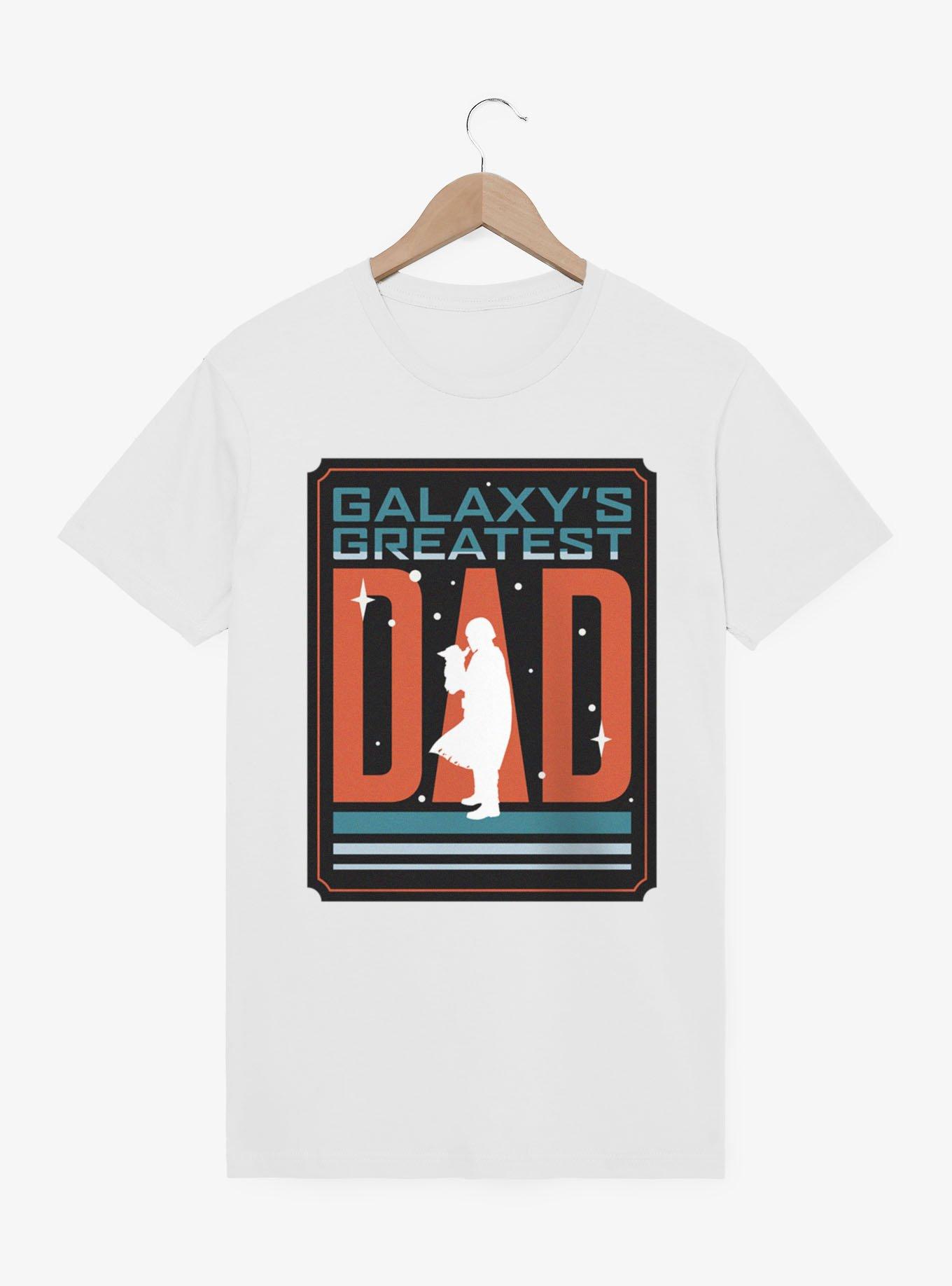Star Wars The Mandalorian Galaxy's Greatest Dad Poster T-Shirt, , hi-res