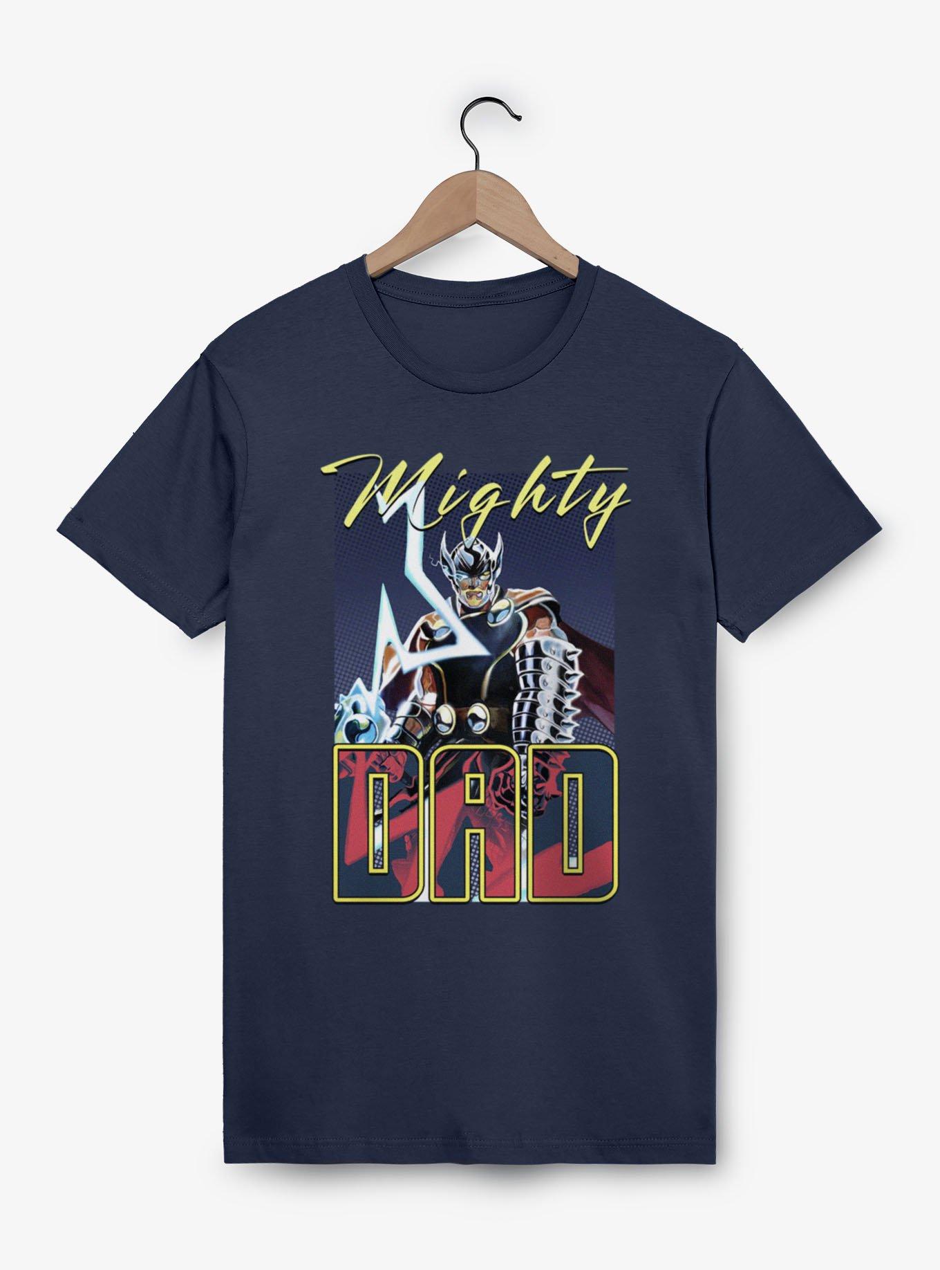 Marvel Thor Retro Mighty Dad Lightning T-Shirt, , hi-res