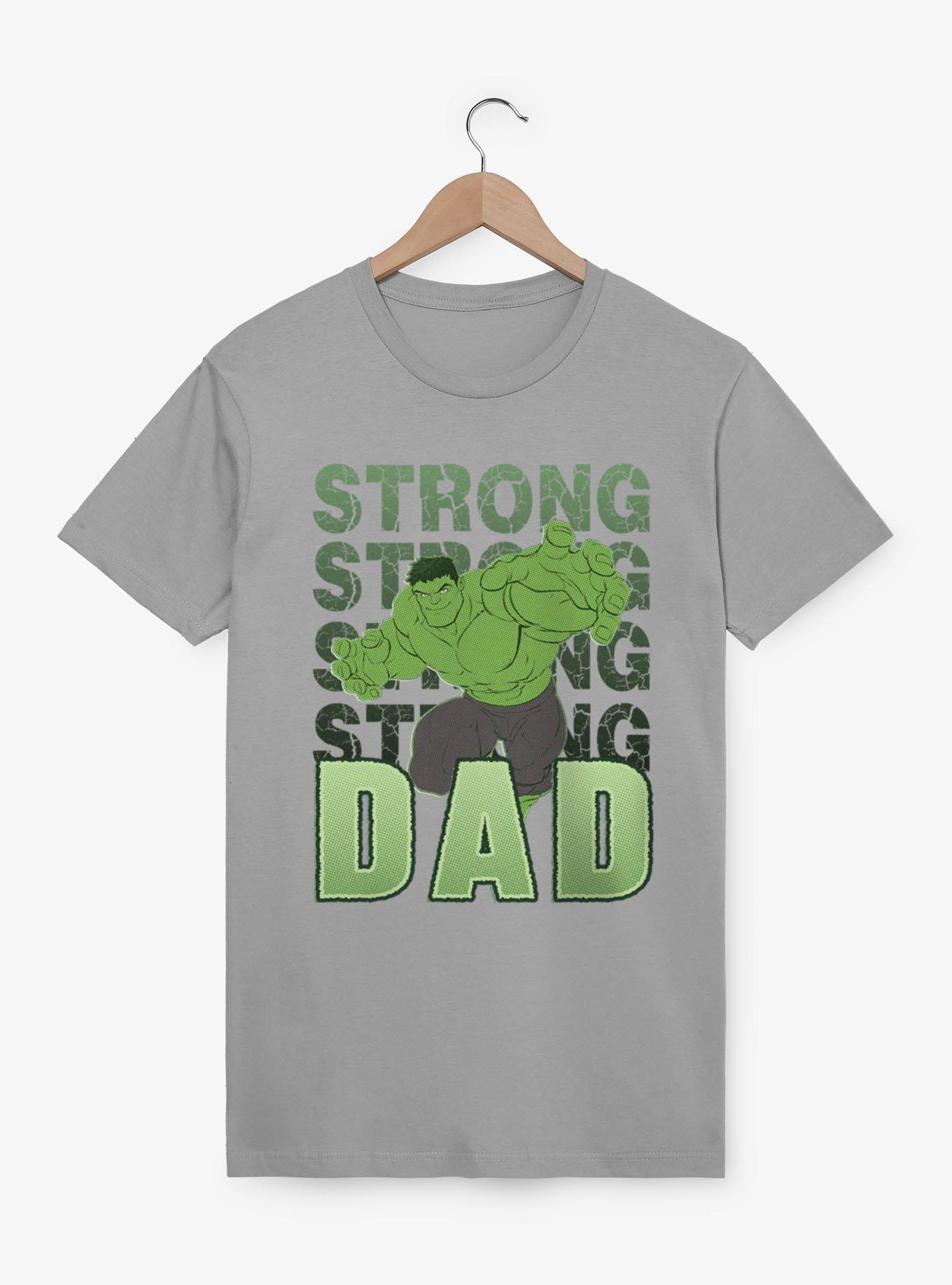Marvel The Hulk Strong Dad T-Shirt, , hi-res