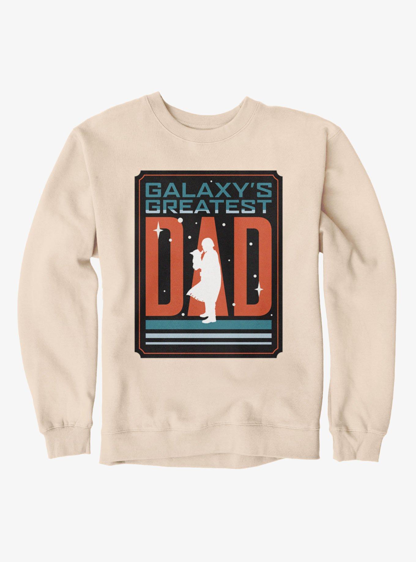 Star Wars The Mandalorian Galaxy's Greatest Dad Poster Sweatshirt, , hi-res