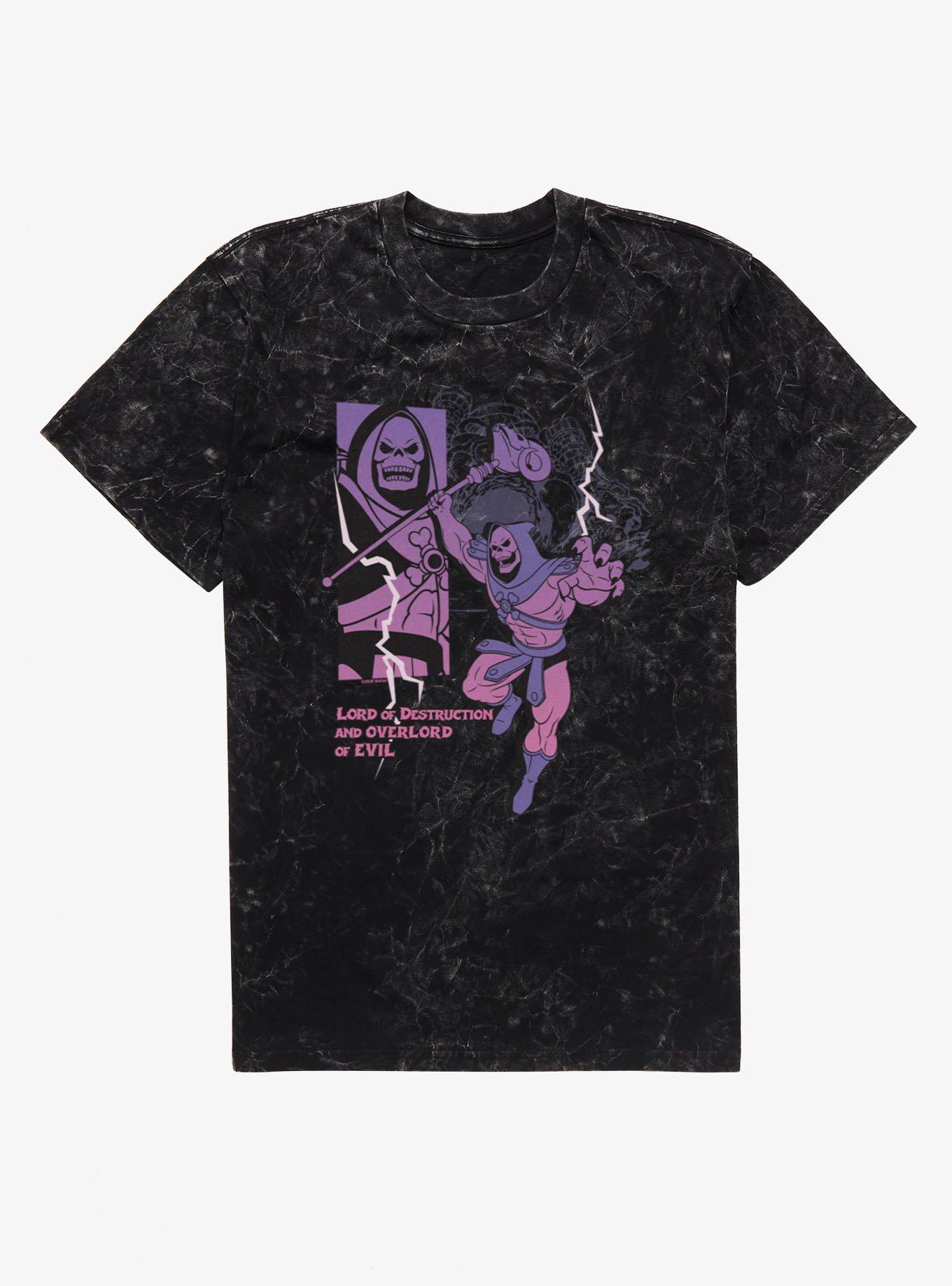 Masters Of The Universe Lord Of Destruction And Overlord Of Evil Mineral Wash T-Shirt, , hi-res