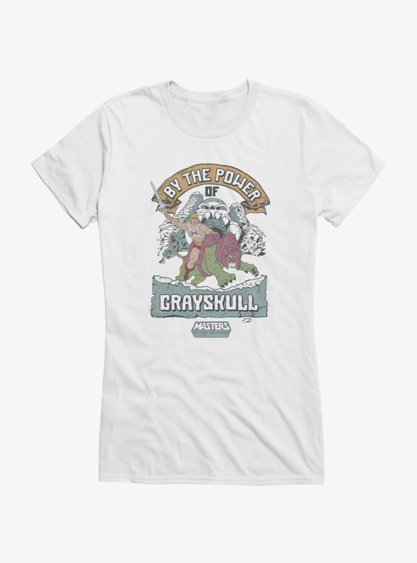 Masters Of The Universe By The Power Of Grayskull Banner Girls T-Shirt, , hi-res