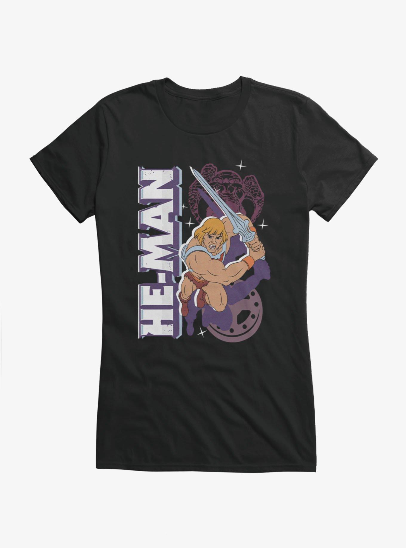 Masters Of The Universe He-Man Lunge Attack Girls T-Shirt, , hi-res
