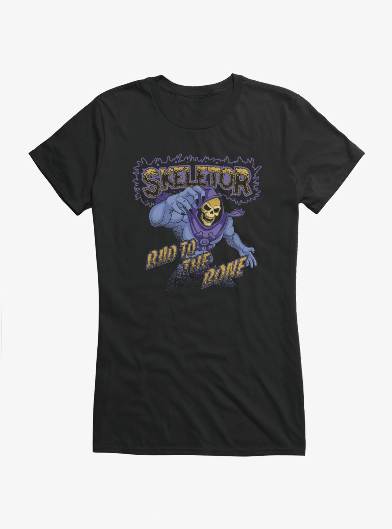 Masters Of The Universe Skeletor Bad To The Bone Girls T-Shirt, , hi-res