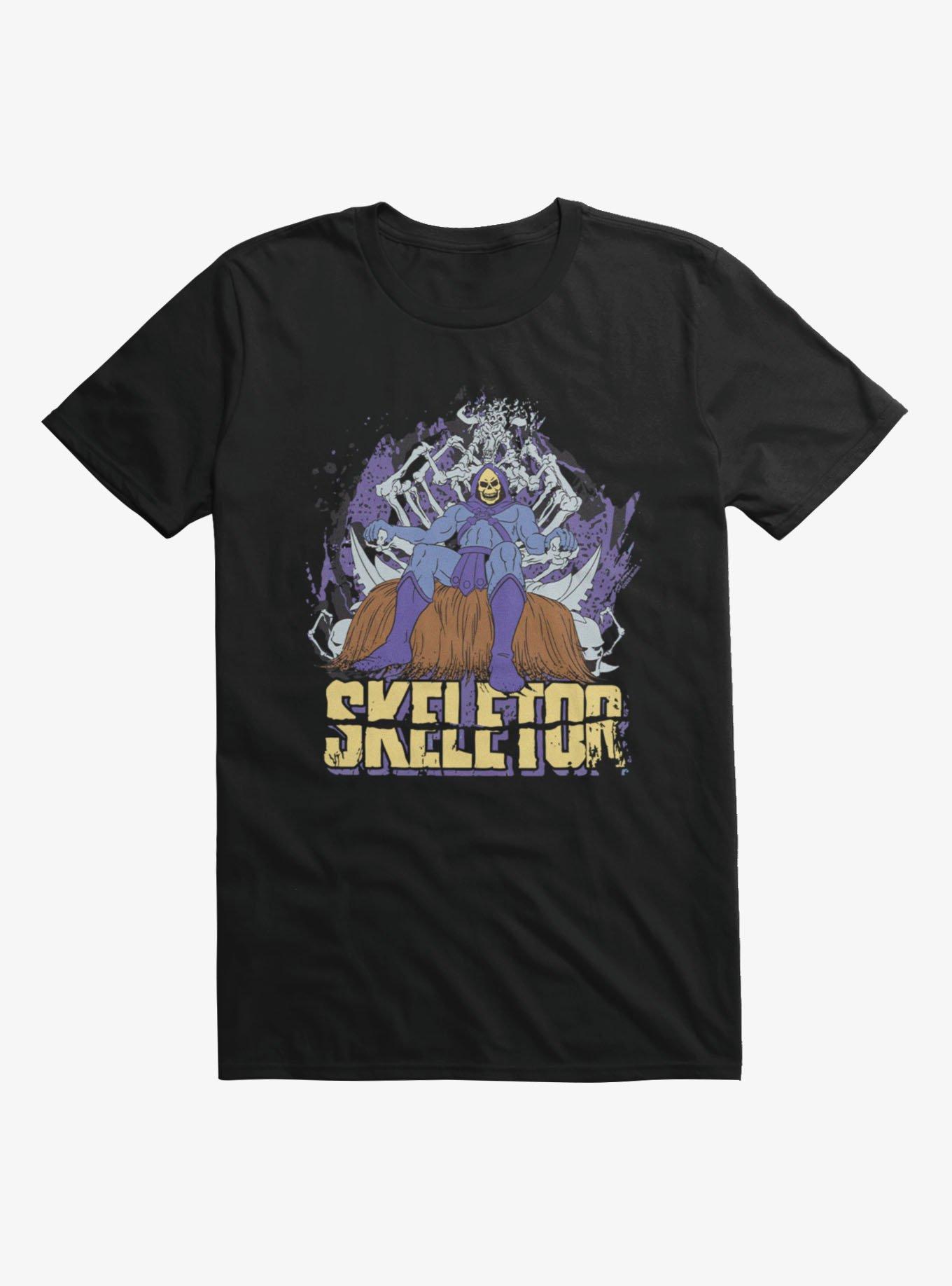 Masters Of The Universe Skeletor On The Throne Of Bones T-Shirt, , hi-res