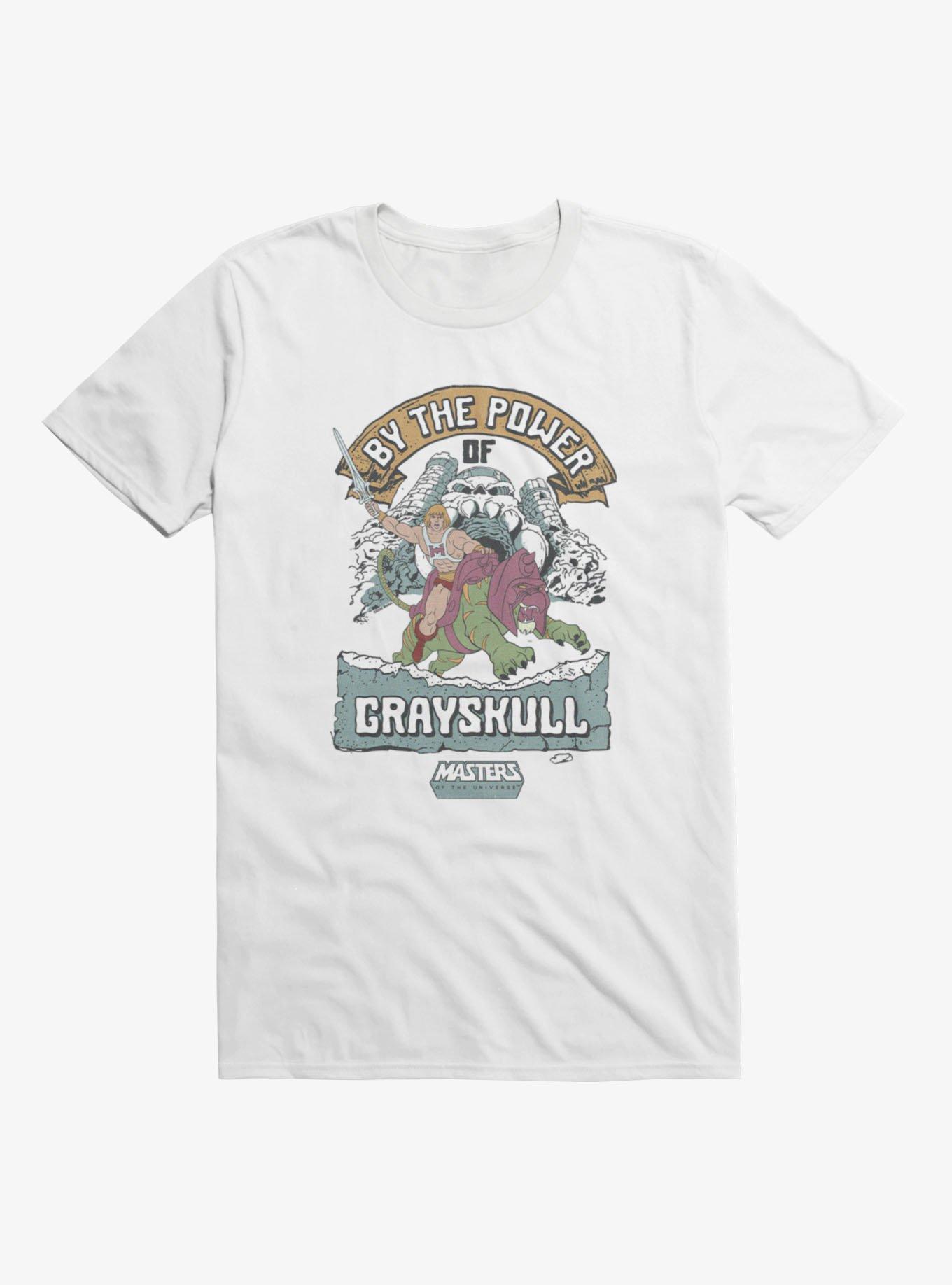 Masters Of The Universe By The Power Of Grayskull Banner T-Shirt, , hi-res