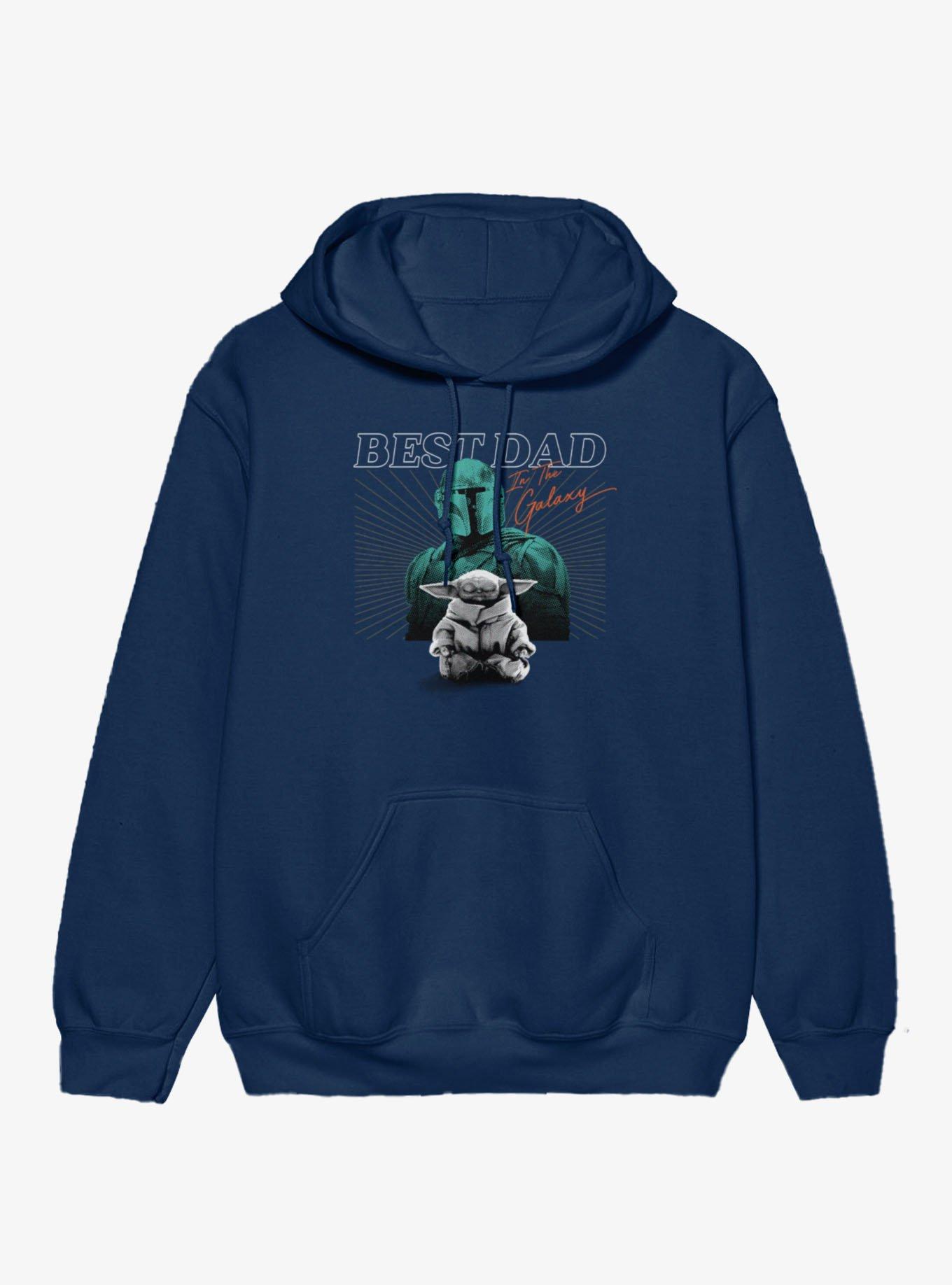 Star Wars The Mandalorian Best Dad And Child Meditates Hoodie, , hi-res