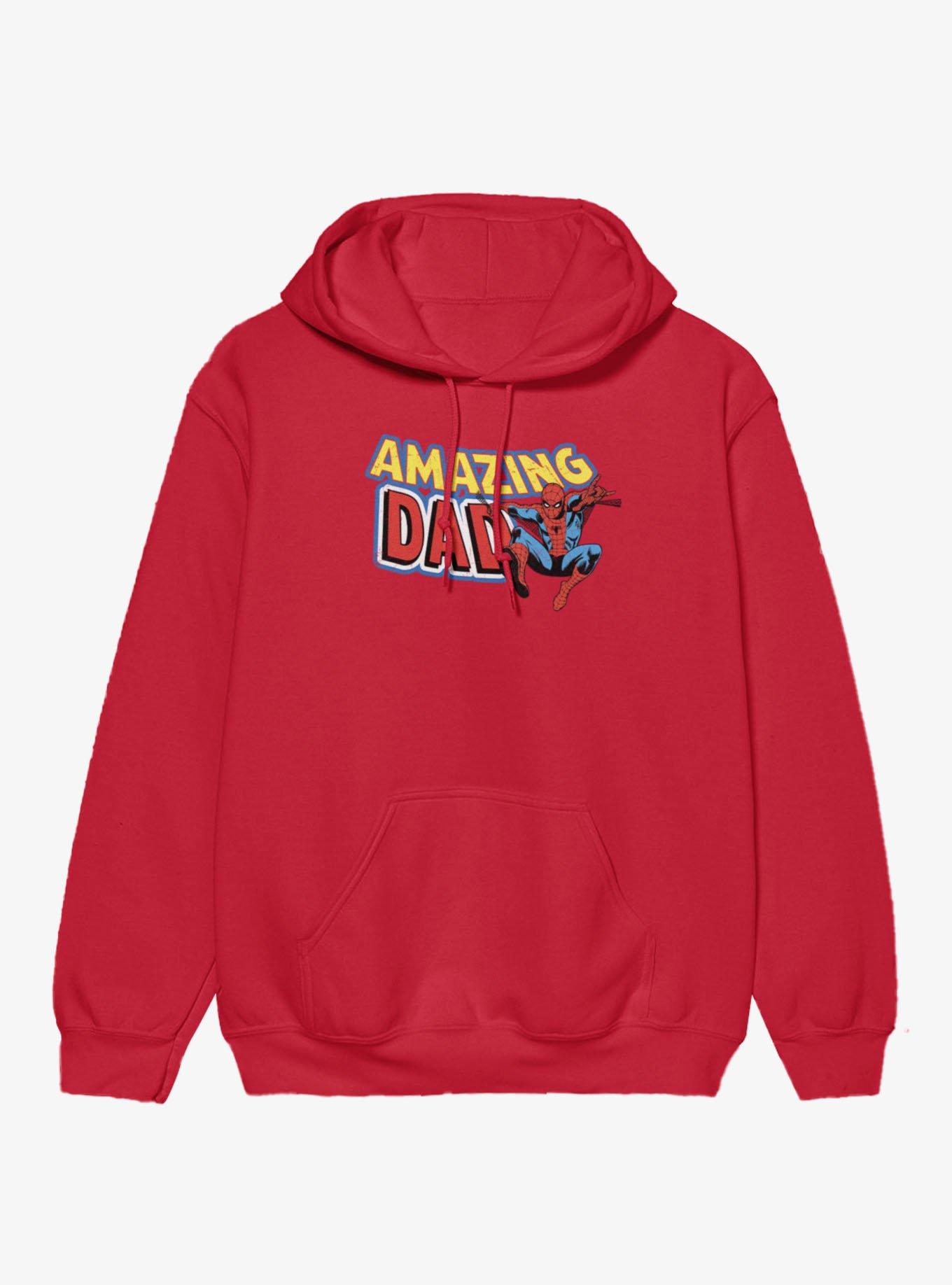 Marvel Spider-Man Retro Amazing Dad Hoodie, , hi-res