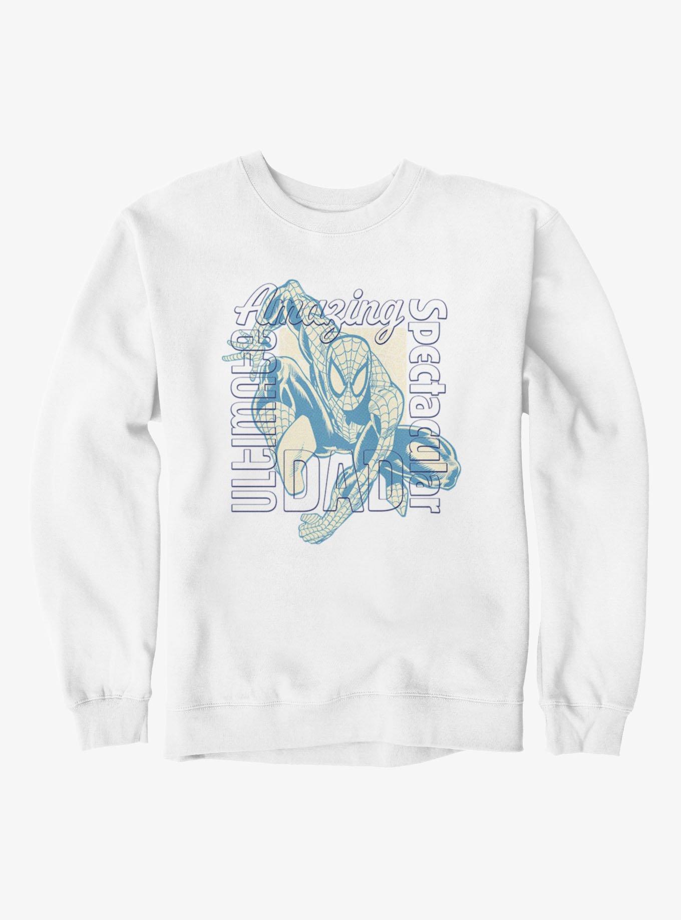 Marvel Spider-Man Retro Amazing Spectacular Ultimate Dad Sweatshirt, , hi-res