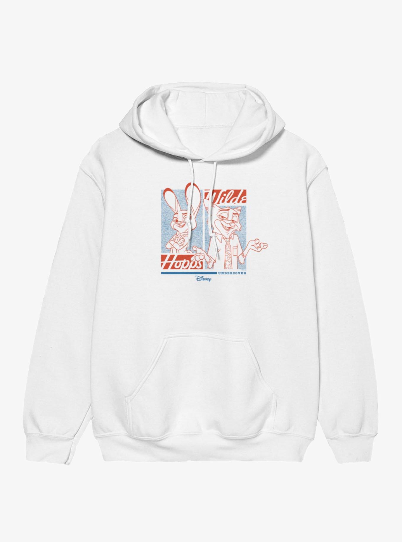 Disney Pixar Zootopia 2 Hopps & Wilde Undercover Print Hoodie, , hi-res