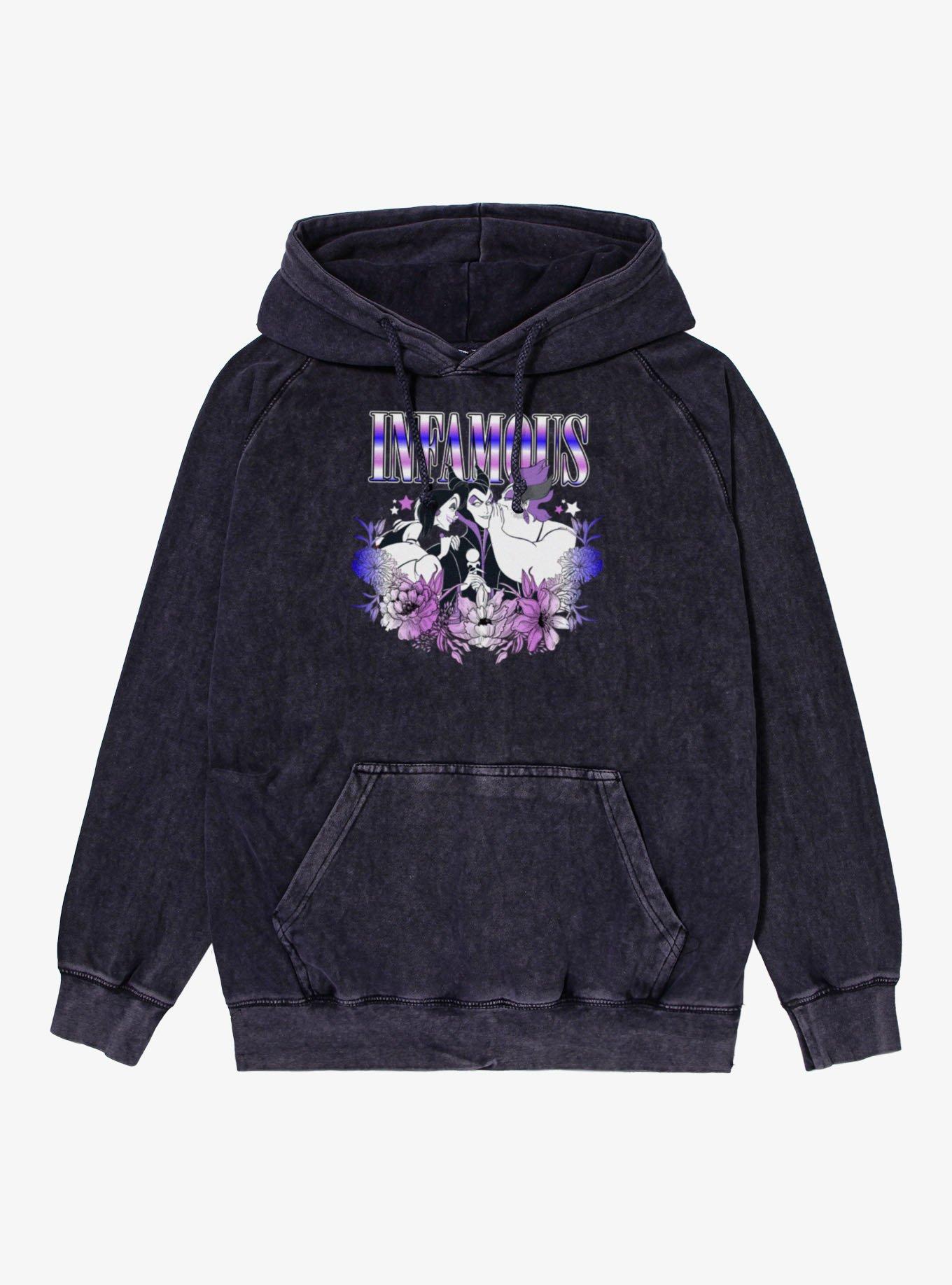 Disney Villains Infamous Whisper Vintage Mineral Washed Hoodie