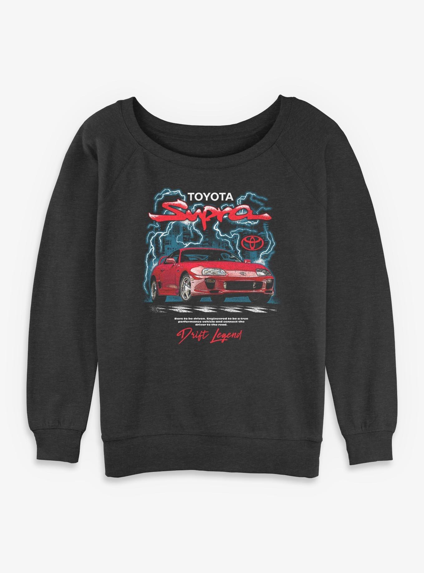 Toyota Supra Storm Womens Slouchy Sweatshirt