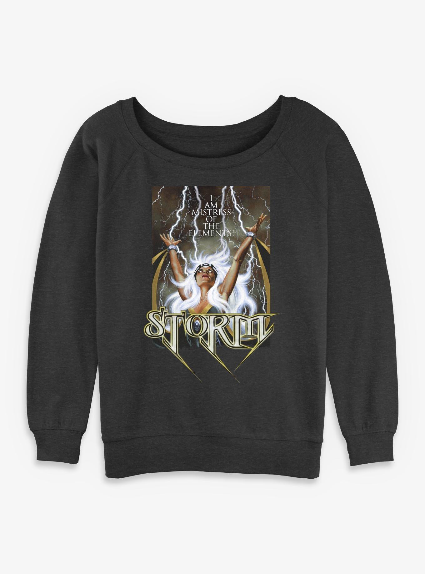 Marvel X-Men Mistress Of The Elements Womens Slouchy Sweatshirt, , hi-res