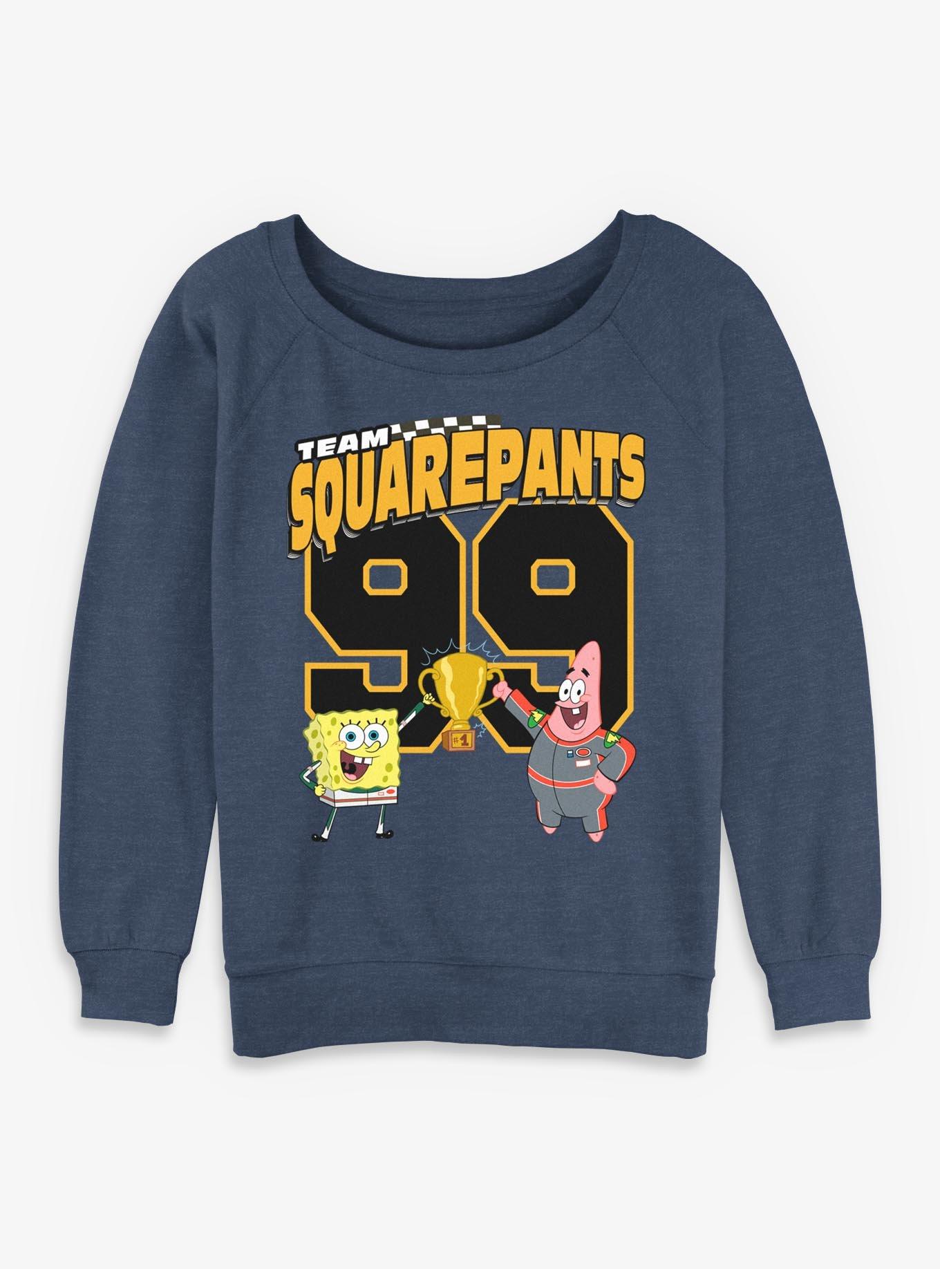 SpongeBob SquarePants SB Patrick 99 Racing Womens Slouchy Sweatshirt, , hi-res