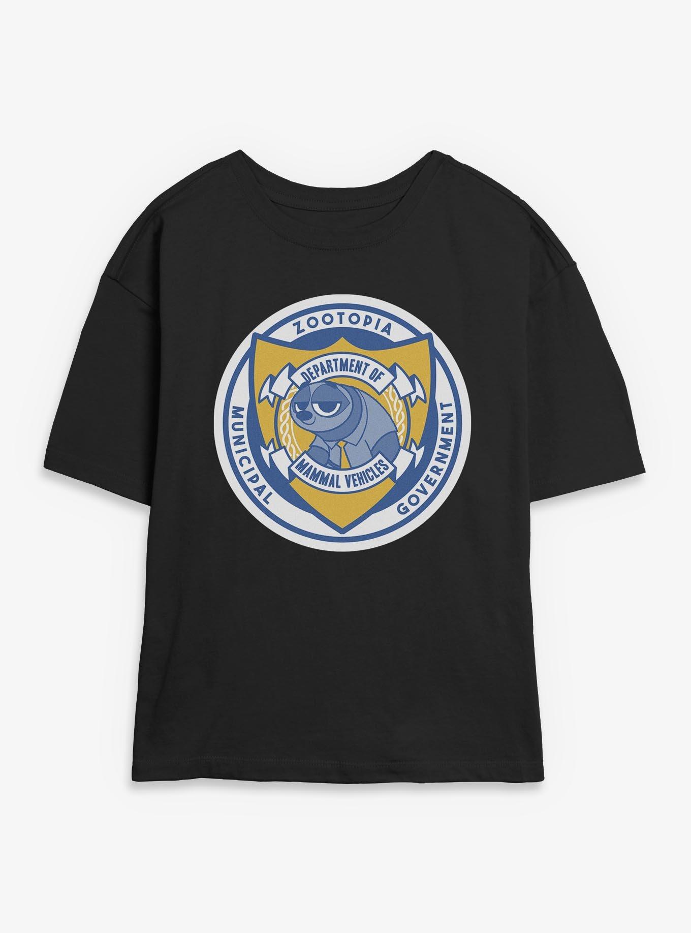 Disney Pixar Zootopia DMV Womens Skimmer Tee, , hi-res