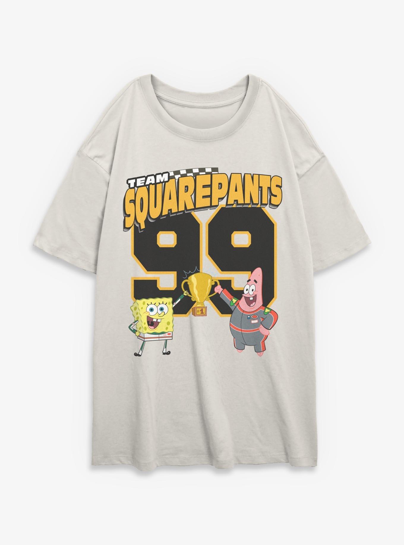 SpongeBob SquarePants SB Patrick 99 Racing Womens Oversized T-Shirt, , hi-res